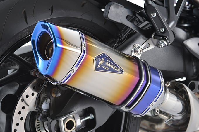 カワサキ アクラポビッチ ZZR1400 スリップオンマフラー サイレンサー