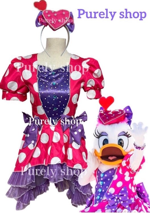 ディズニー ミニーのファンダーランド パルパルーザ デイジー 水玉