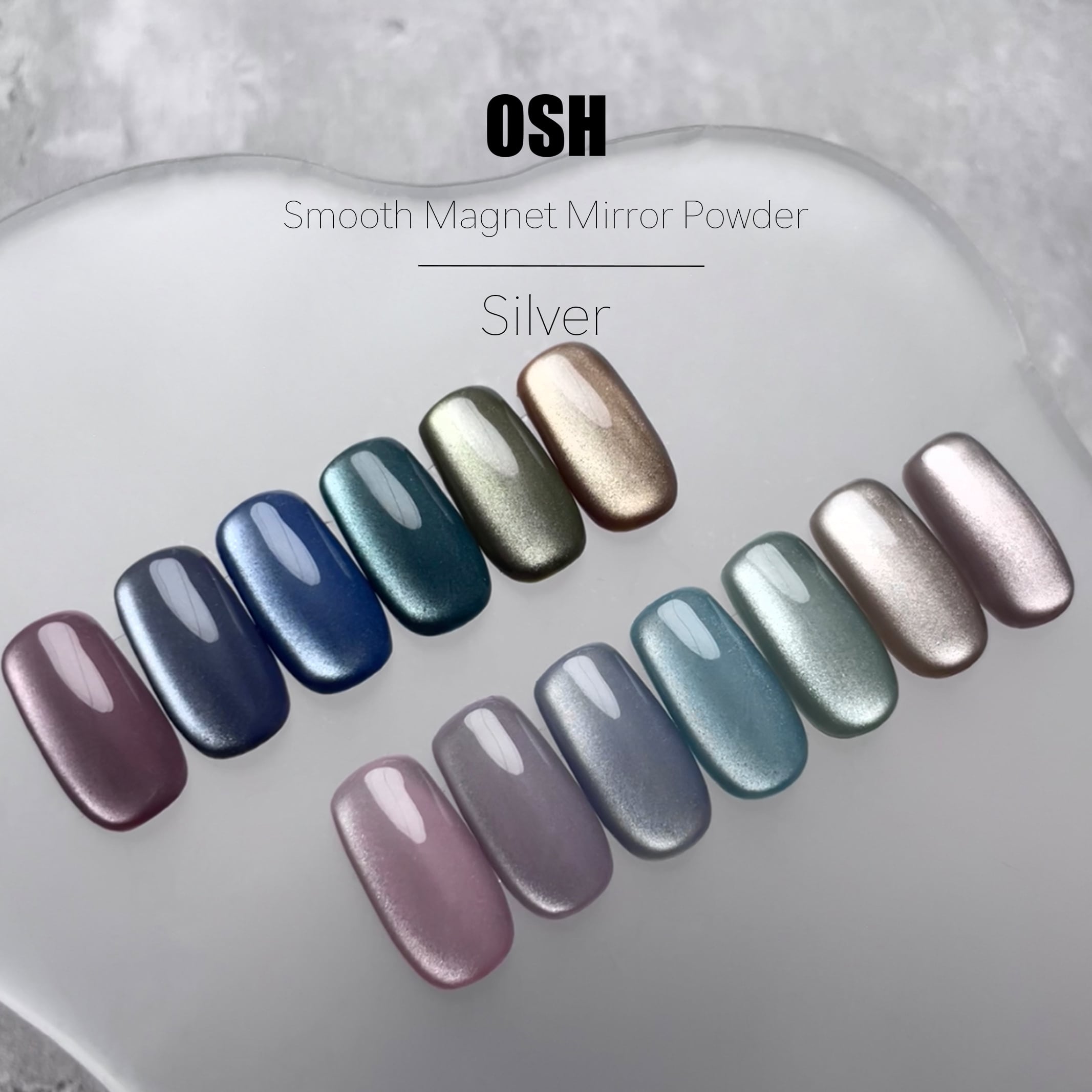 OSH ネイル用マグネットパウダー、ミラーパウダー他 OSH ネイル用