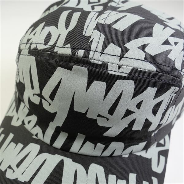 Size【フリー】 SUPREME シュプリーム 01 Graffiti Camp Cap Black