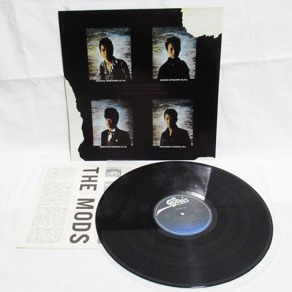 ザ・モッズ THE MODS HANDS UP【LP / 帯付き】 | ROCK ECHOES