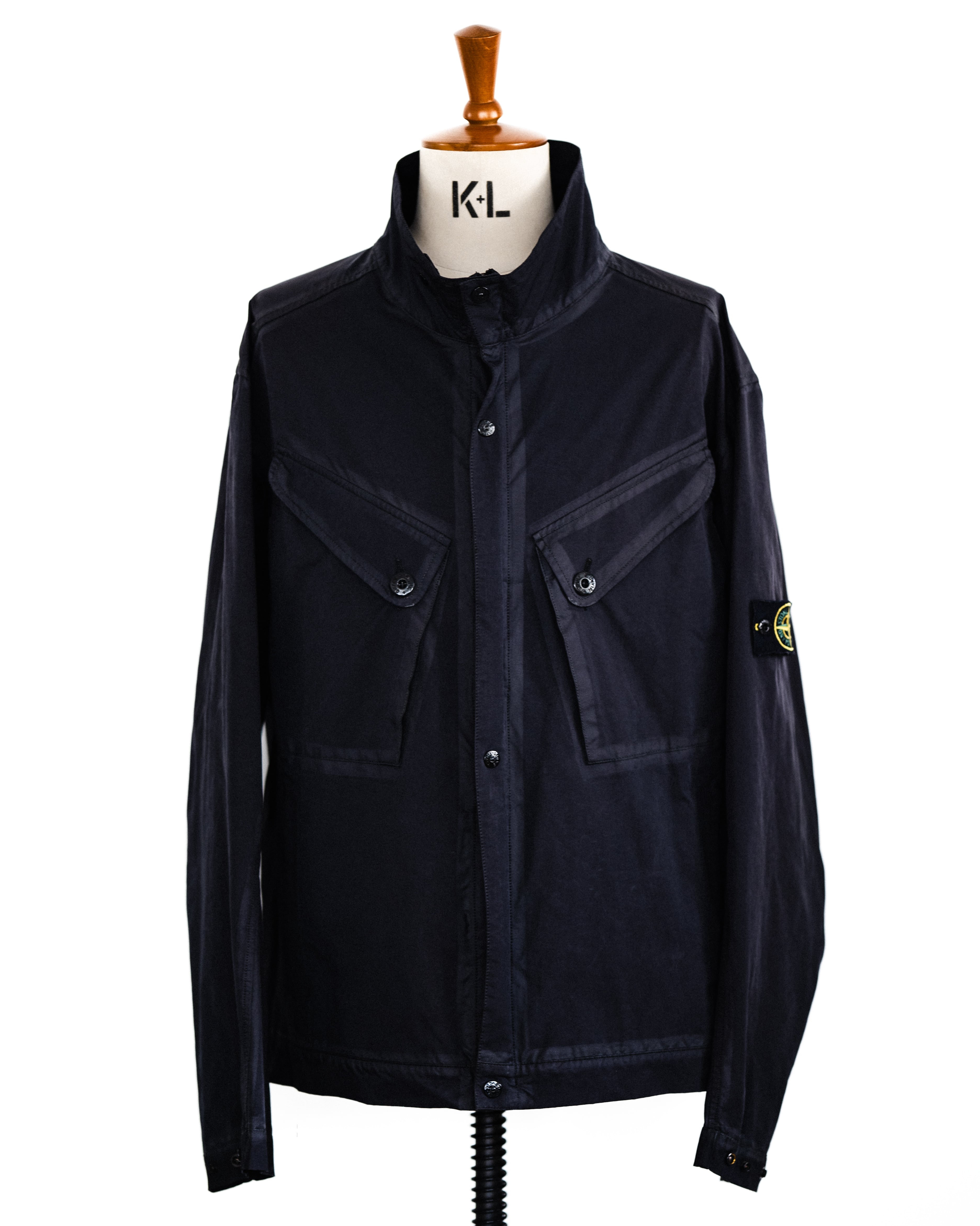 06SS “STONE ISLAND” DAVID-TC Stand collar Military Jacket(Designed