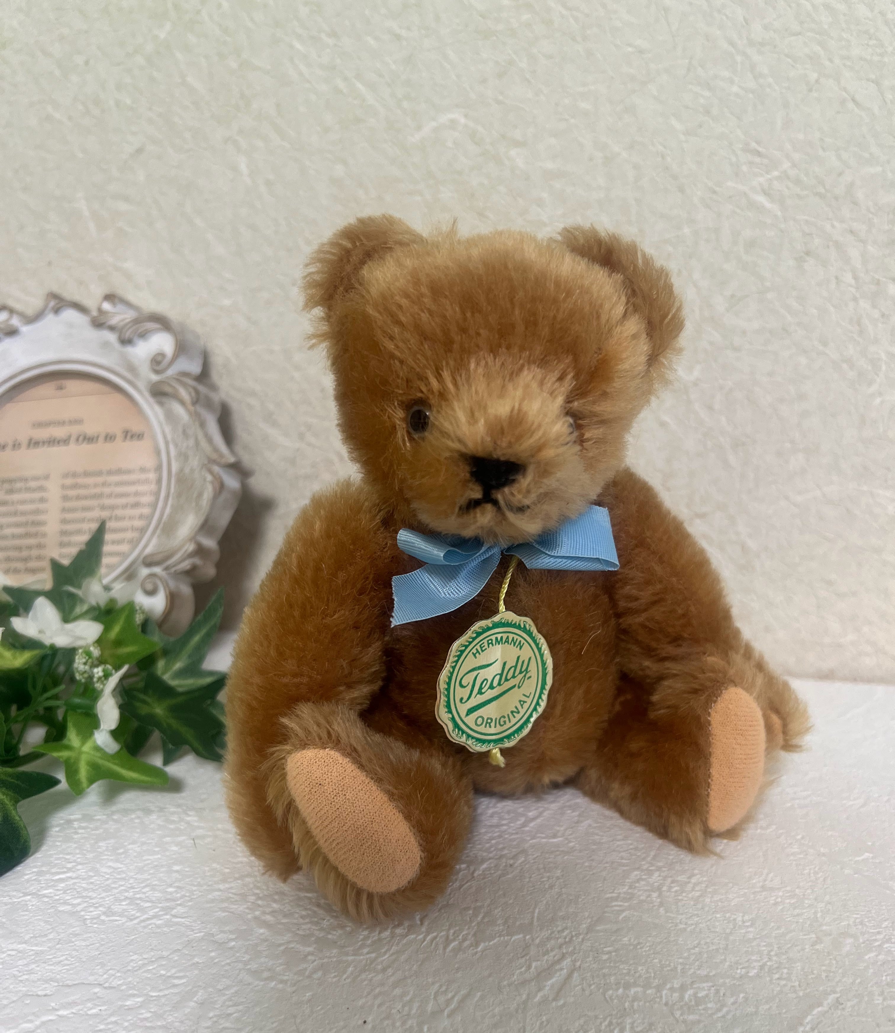 赤ハーマンアンティークテディベア | アンティークテディベア専門店