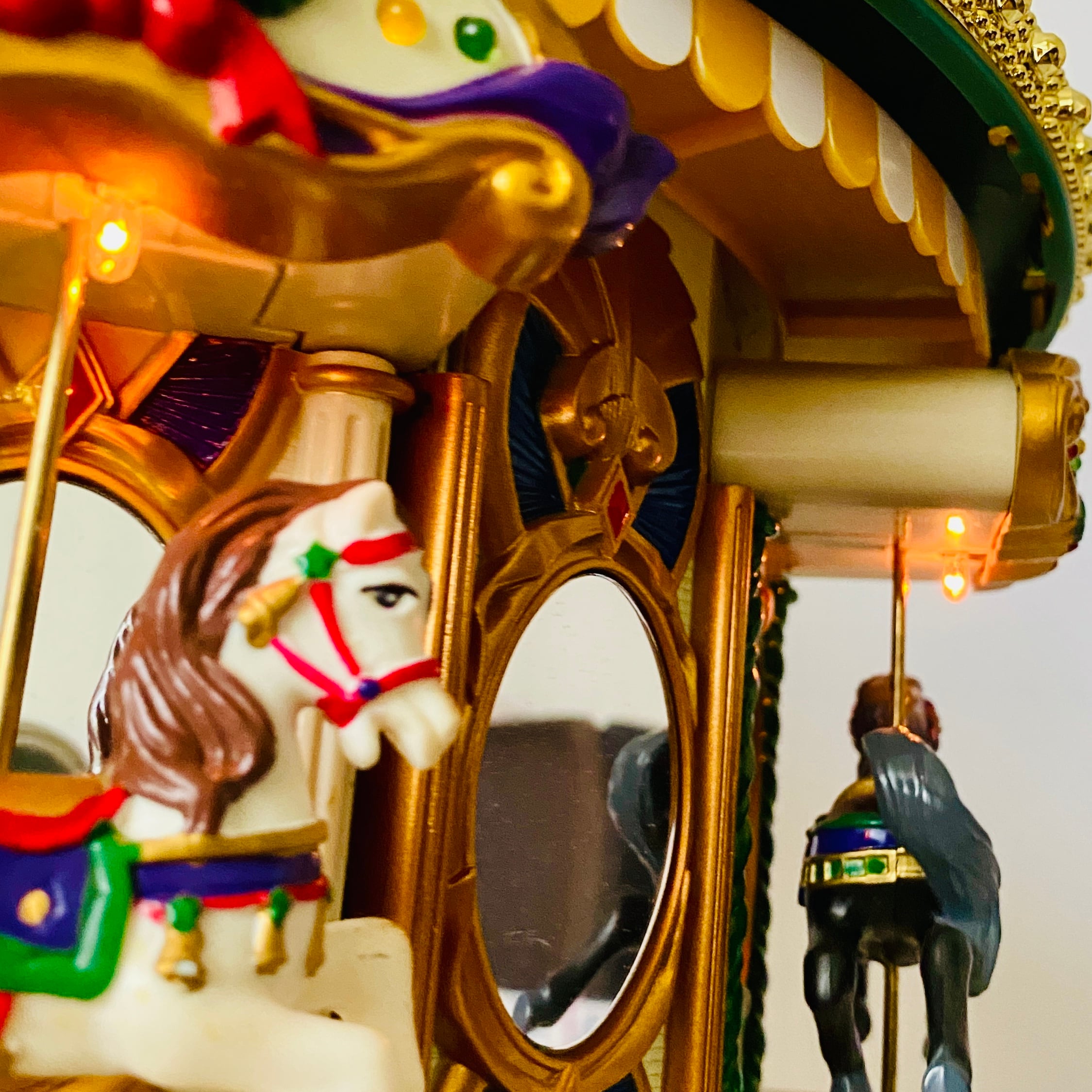 ミスタークリスマス/カルーセル/ライトアップ/1段/メリーゴーランド