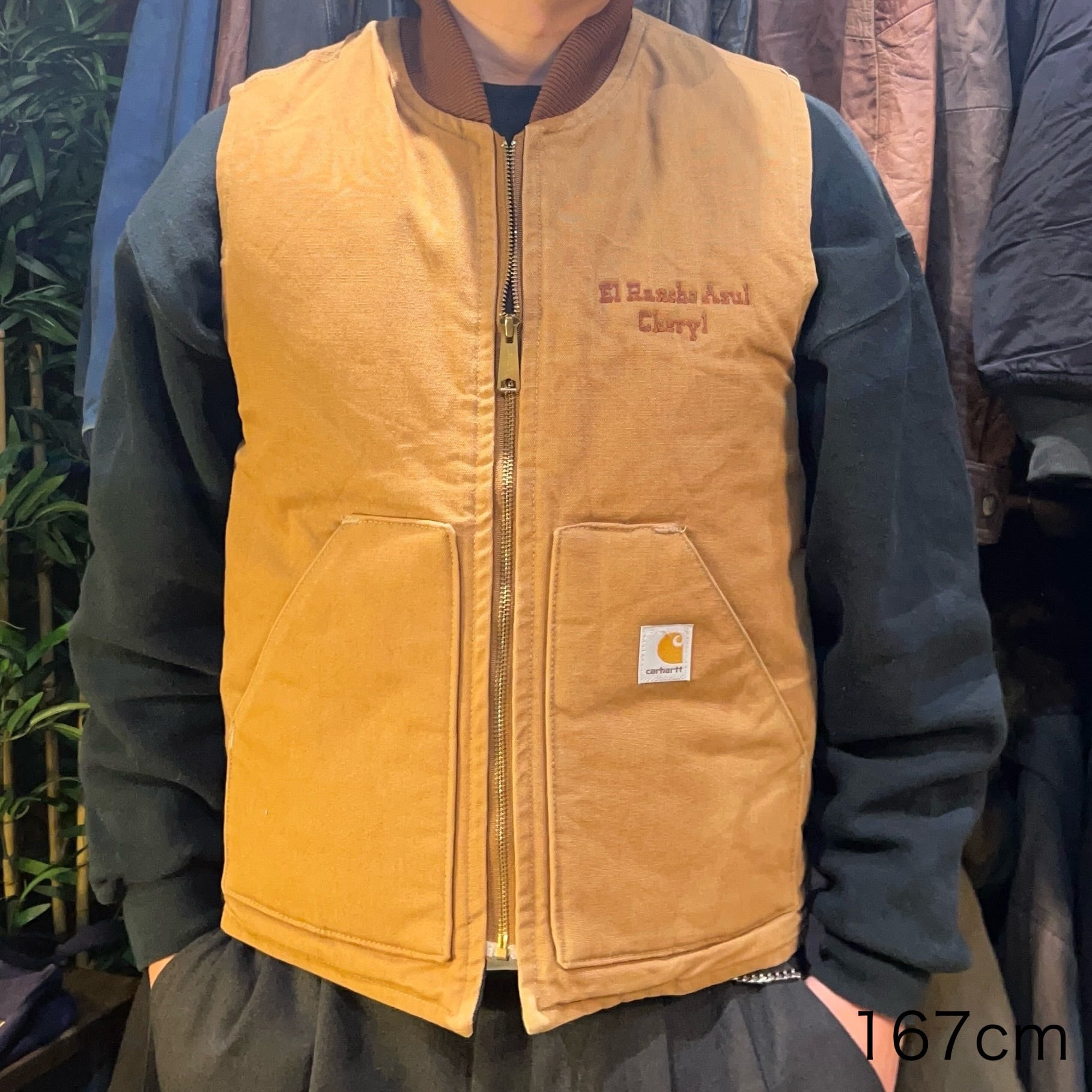 Made in USA】Carhartt ダックベスト M キルティング 刺繍 | 古着屋