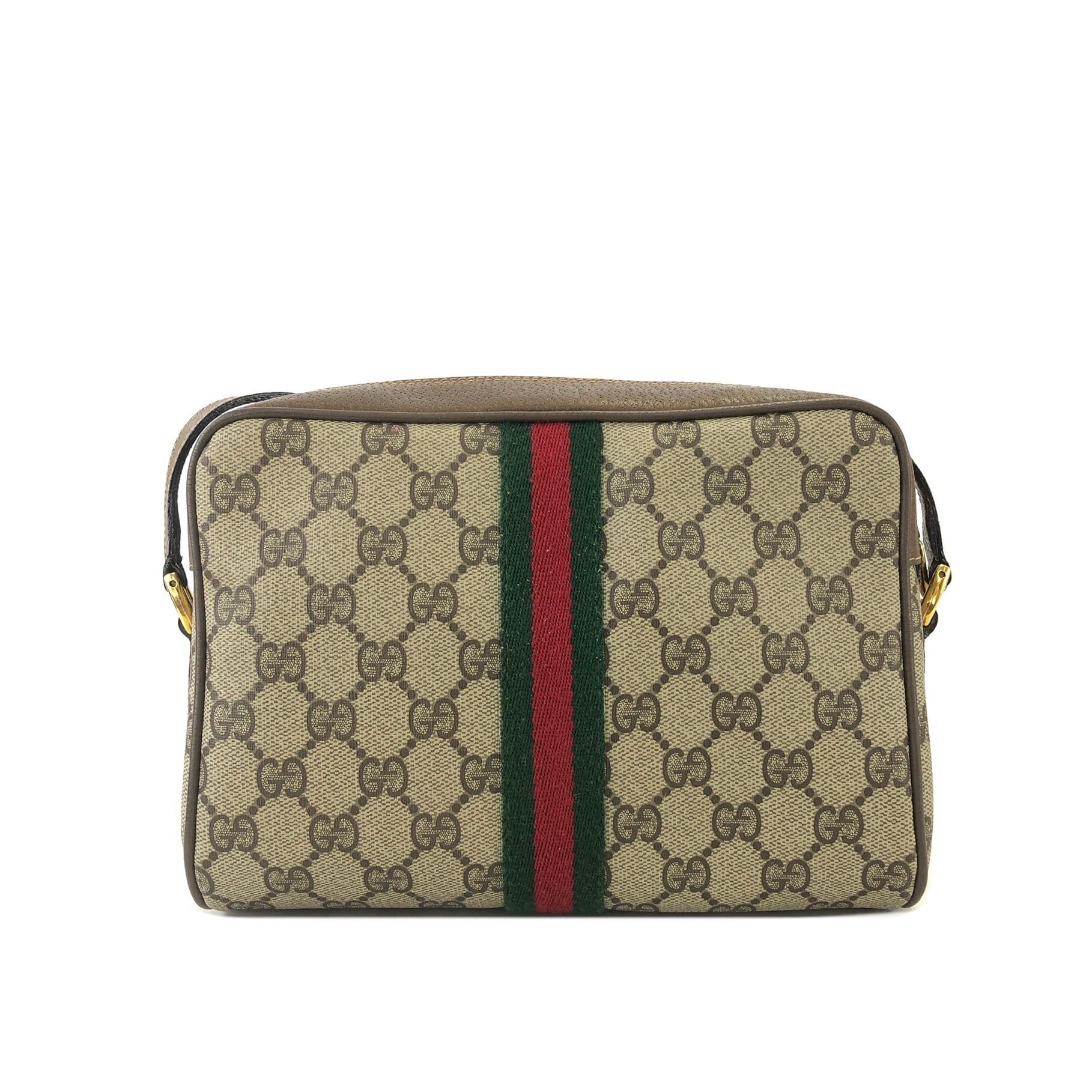 GUCCI グッチ シェリーライン オフィディア ショルダーバッグ ブラウン