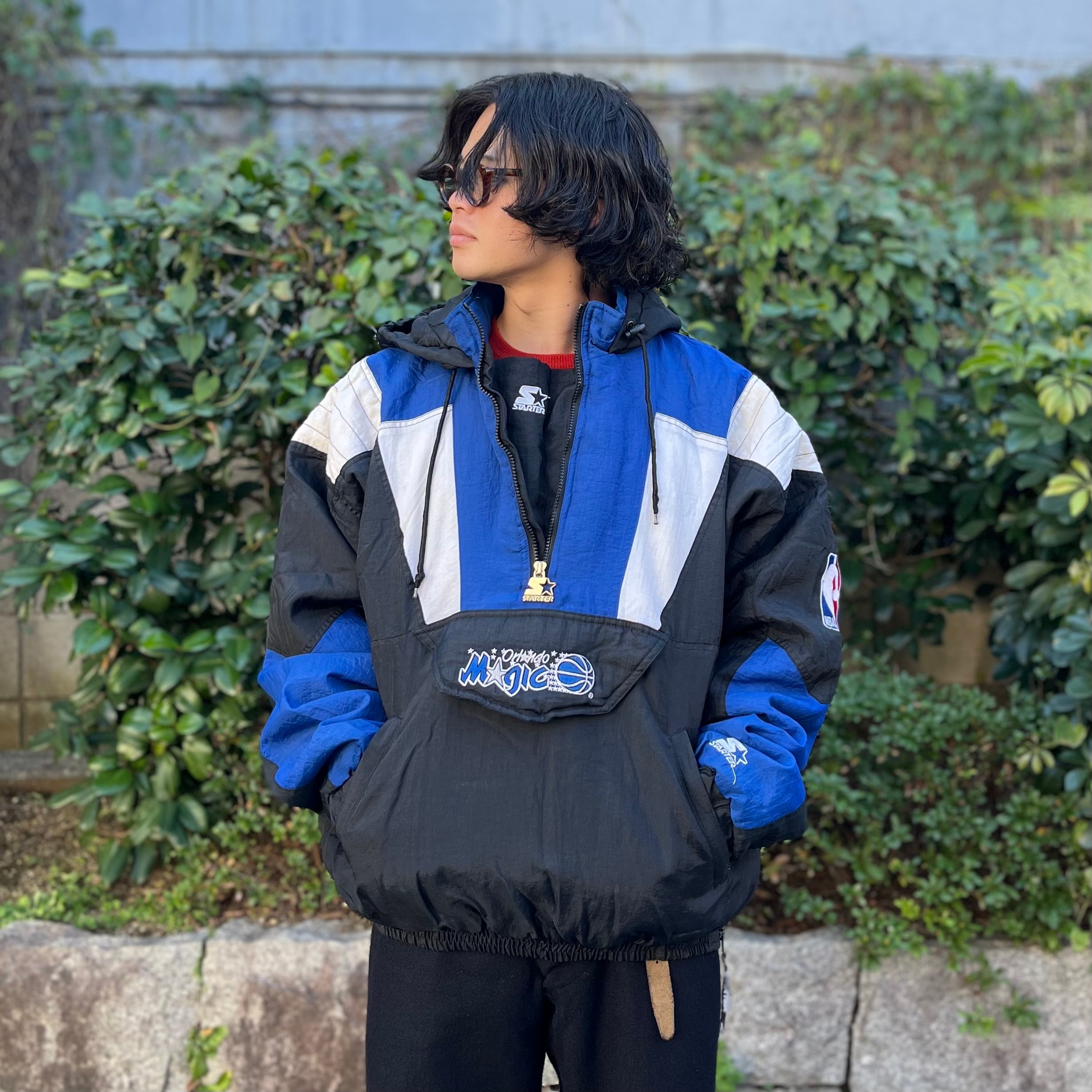 size:XL【 Orlando magic 】オーランド・マジック ナイロンジャケット