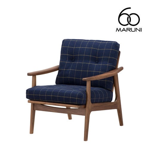 マルニ60 マルニロクマル ウォルナットフレーム アームチェア 1
