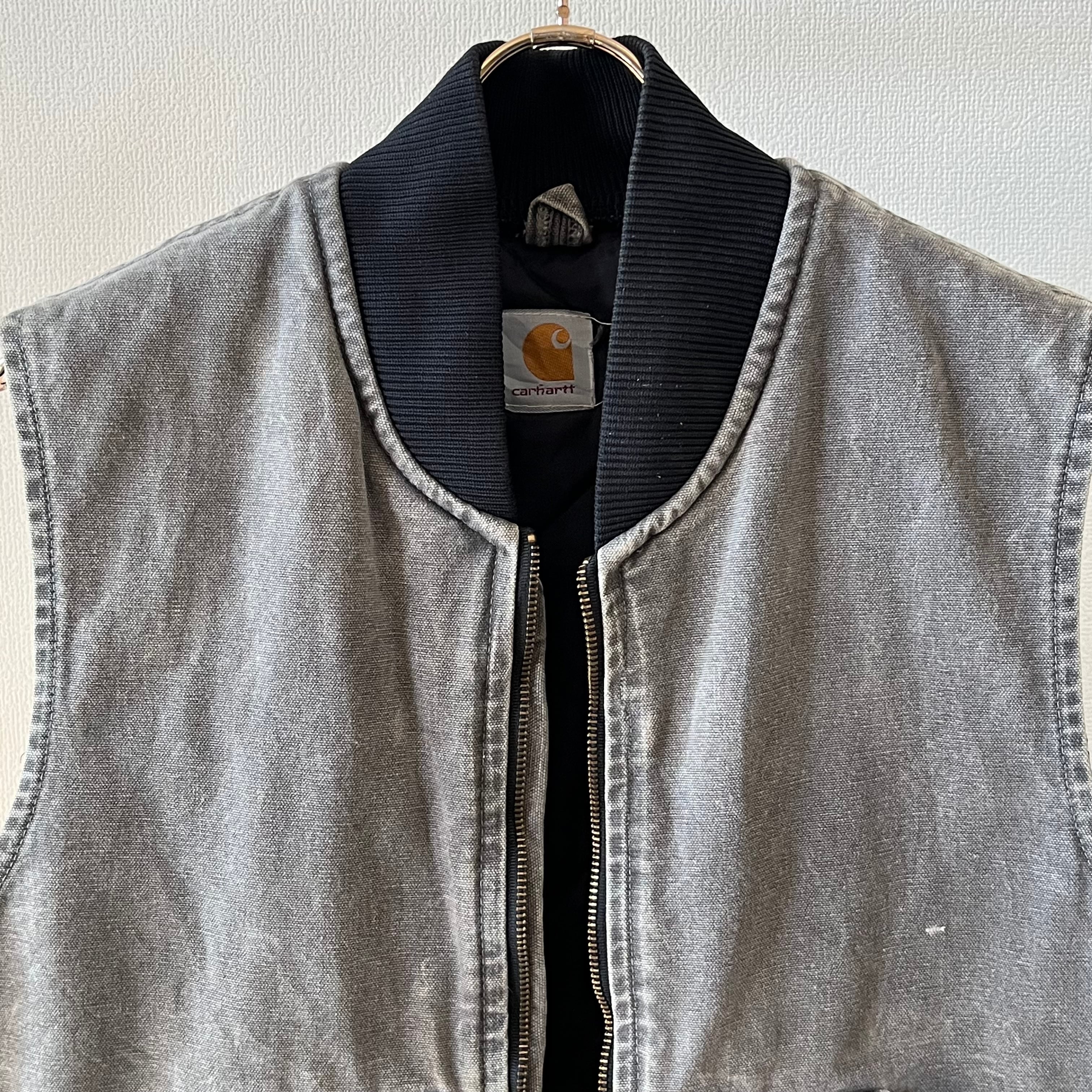 腰ゴム］90's USA製 carhartt”カーハート”ダック ベスト | Rico clothing