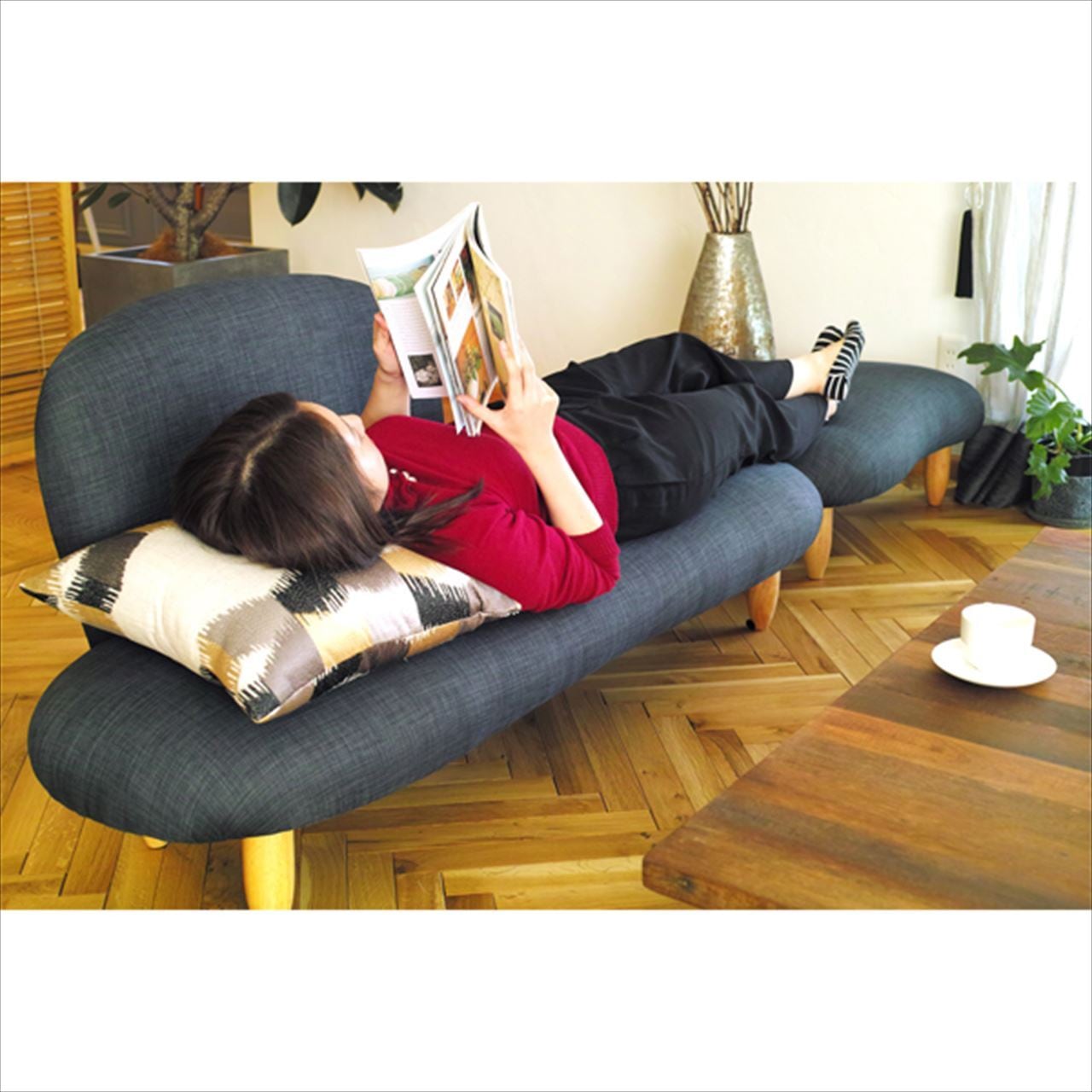 イサム・ノグチ フリーフォームソファ 【Mサイズ ソファ＋オットマン2