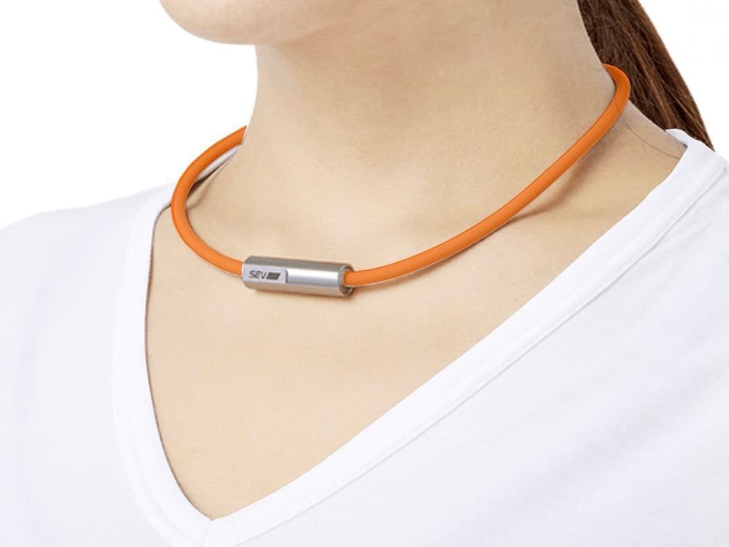 特注サイズ】SEV セブルーパー typeM オレンジ 54cm ネックレス/首用
