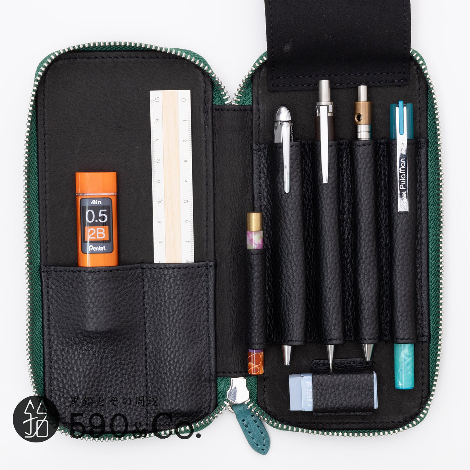 LUDDITE/ラダイト】ラウンドジップペンケースエッセンシャル MAYA