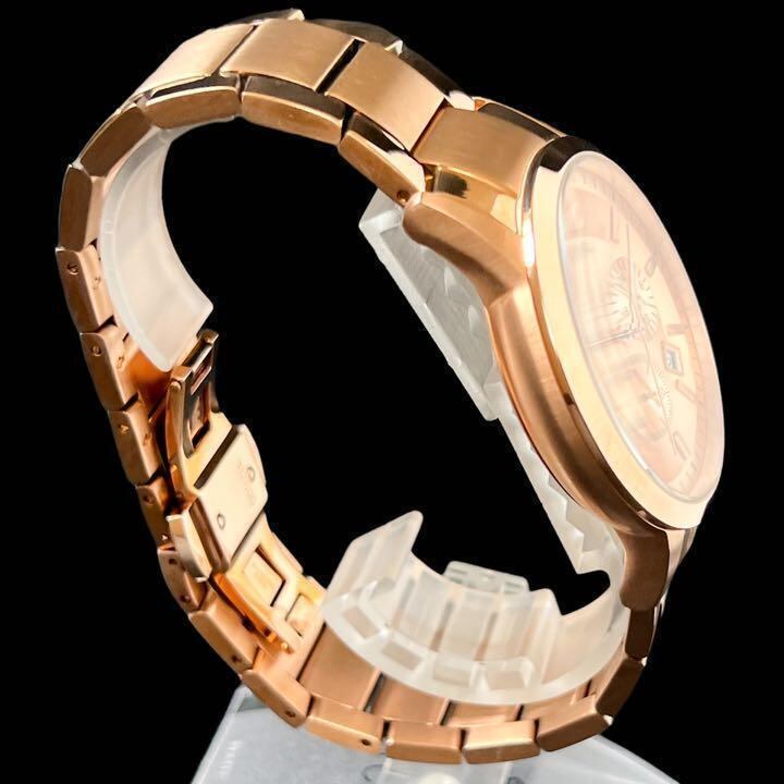 新品未使用 EMPORIO ARMANI エンポリオアルマーニ メンズ腕時計 ローズ