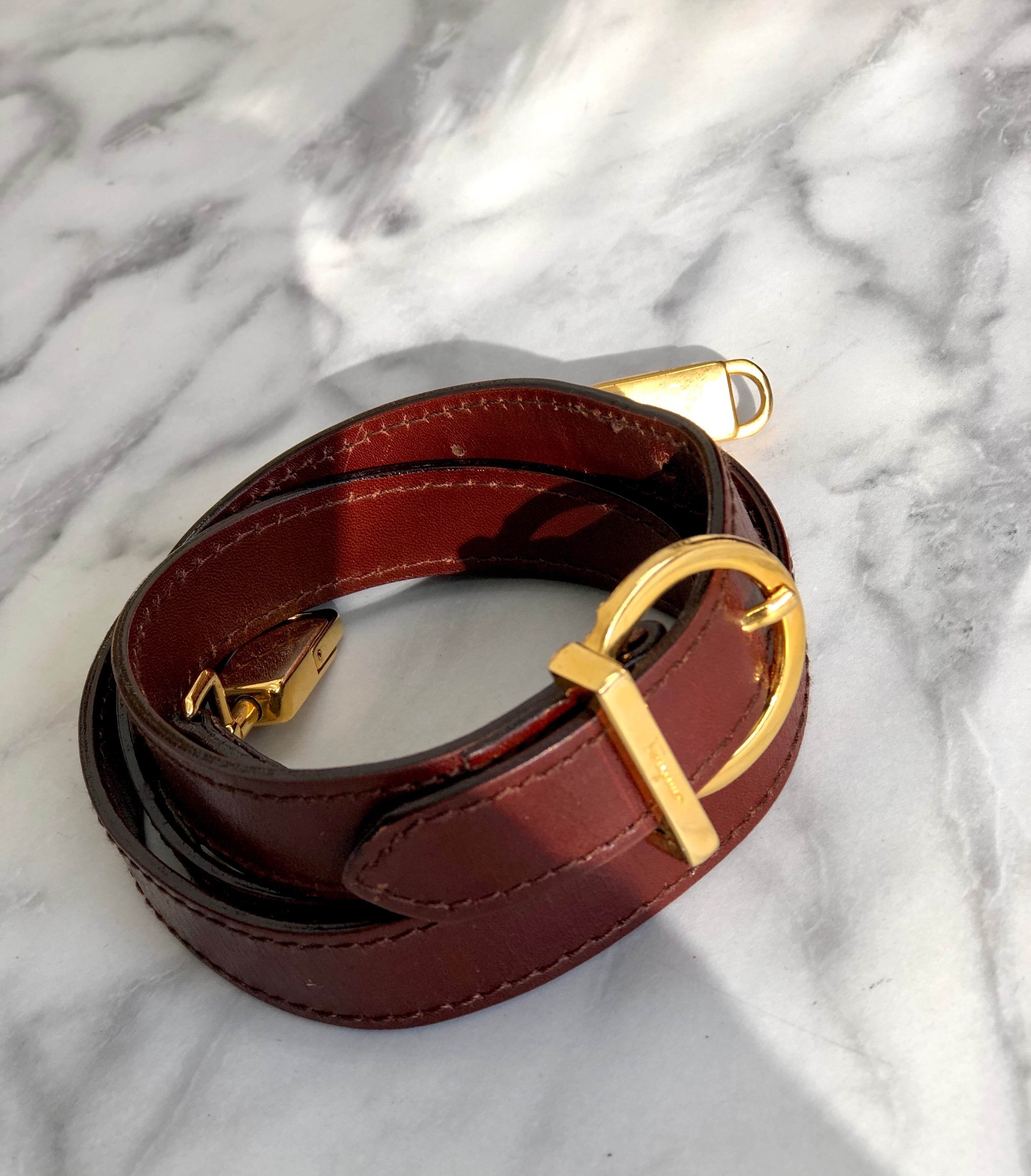 Salvatore Ferragamo サルヴァトーレ フェラガモ ガンチーニ レザー