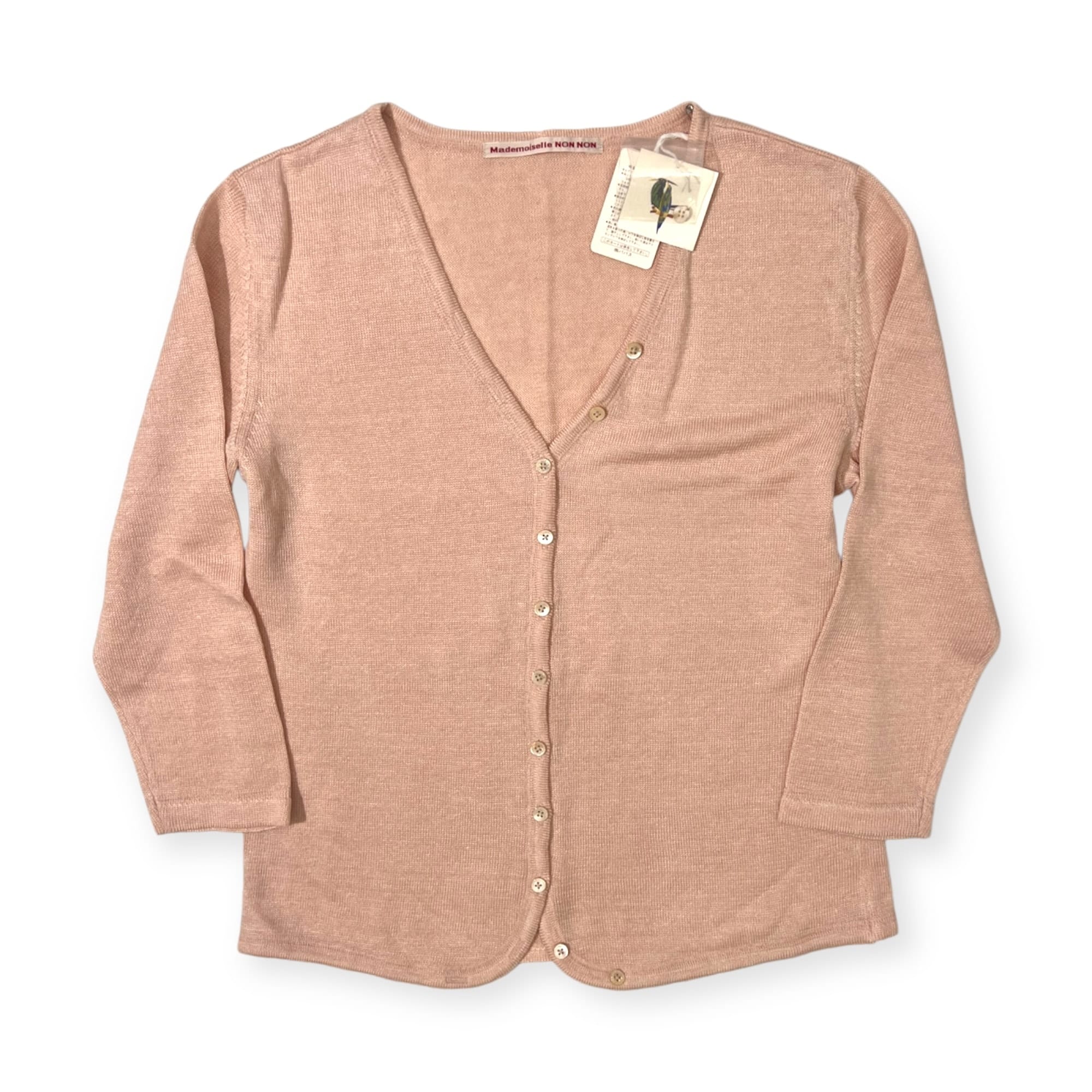 Mademoiselle NON NON マドモアゼルノンノン リネン100% タグ付き 七分