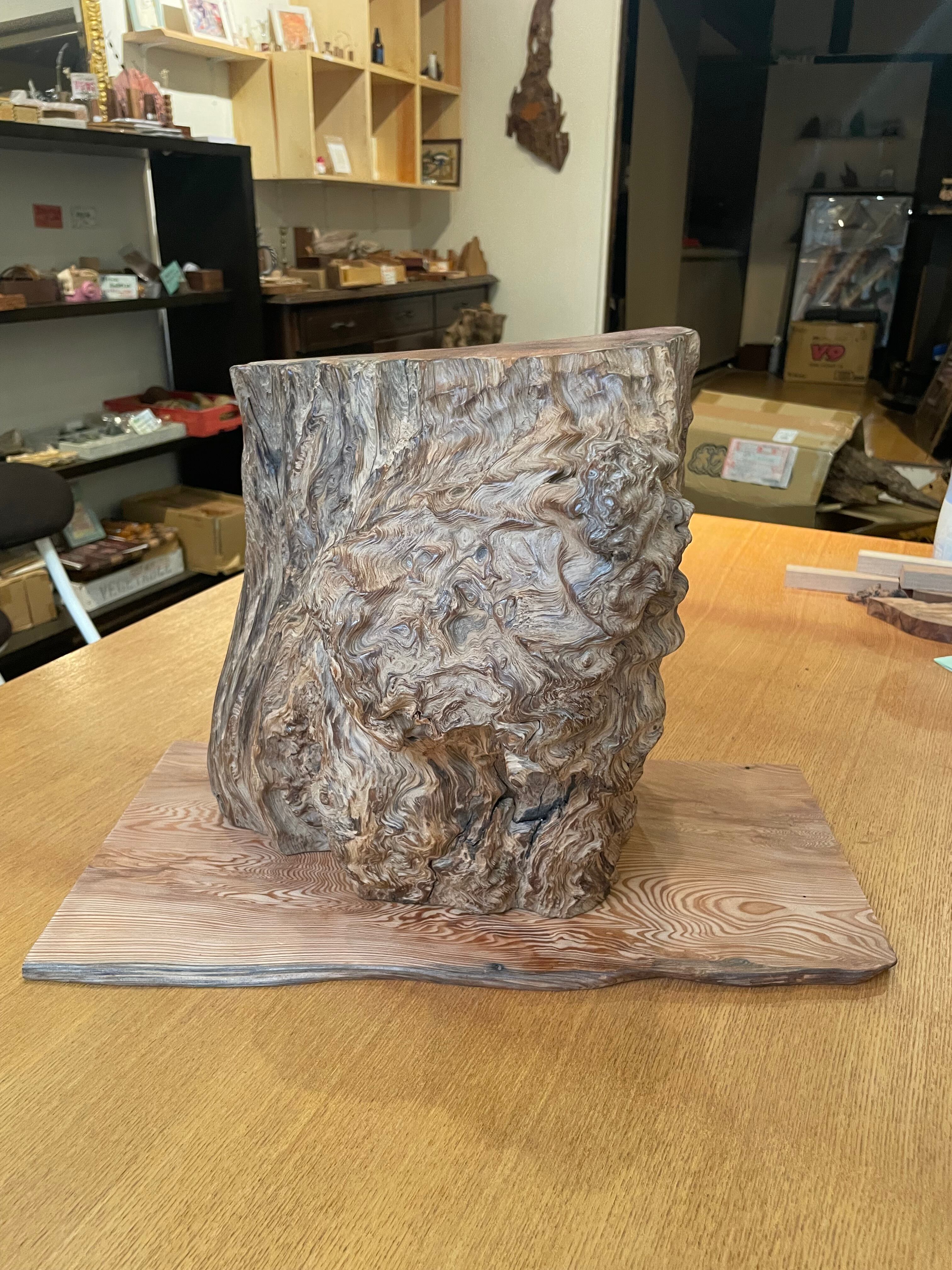 屋久杉オブジェこぶ（54センチ） | 屋久杉小物、板材、花台、オブジェ