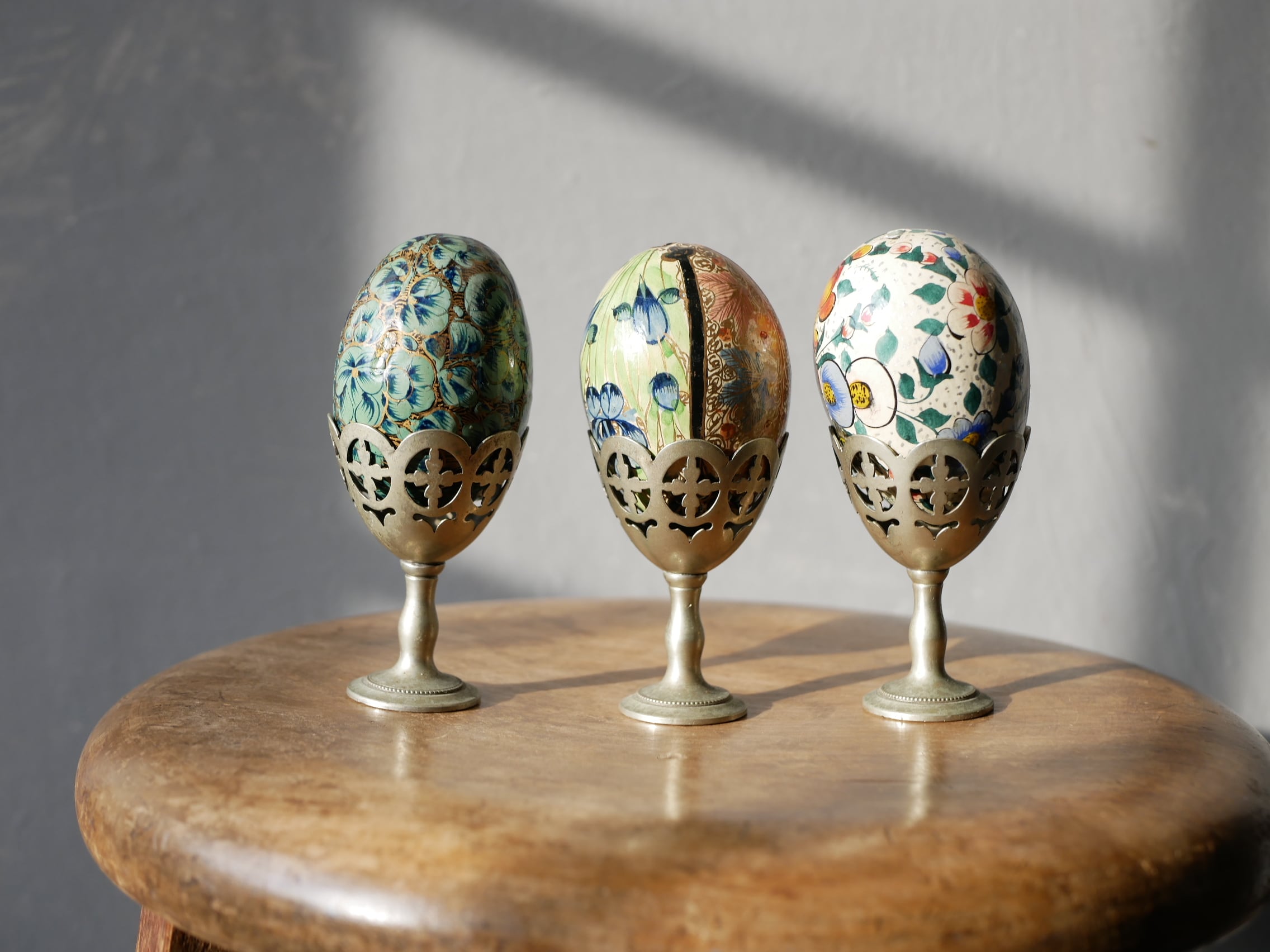 残→2 フランスアンティーク エッグスタンド ブロカント | フランス