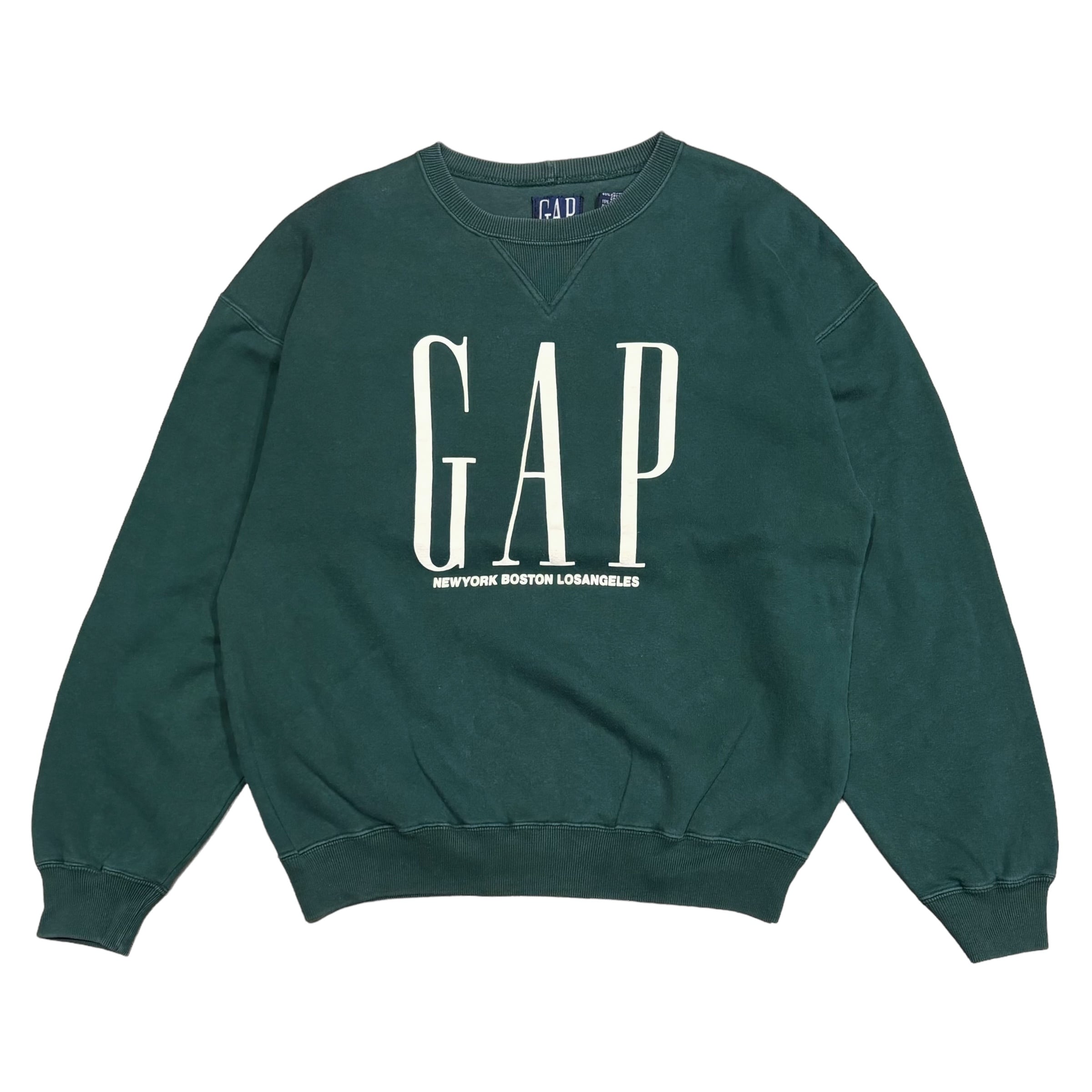 90's Old Gap 前V Logo Sweat S / オールドギャップ ロゴ スウェット