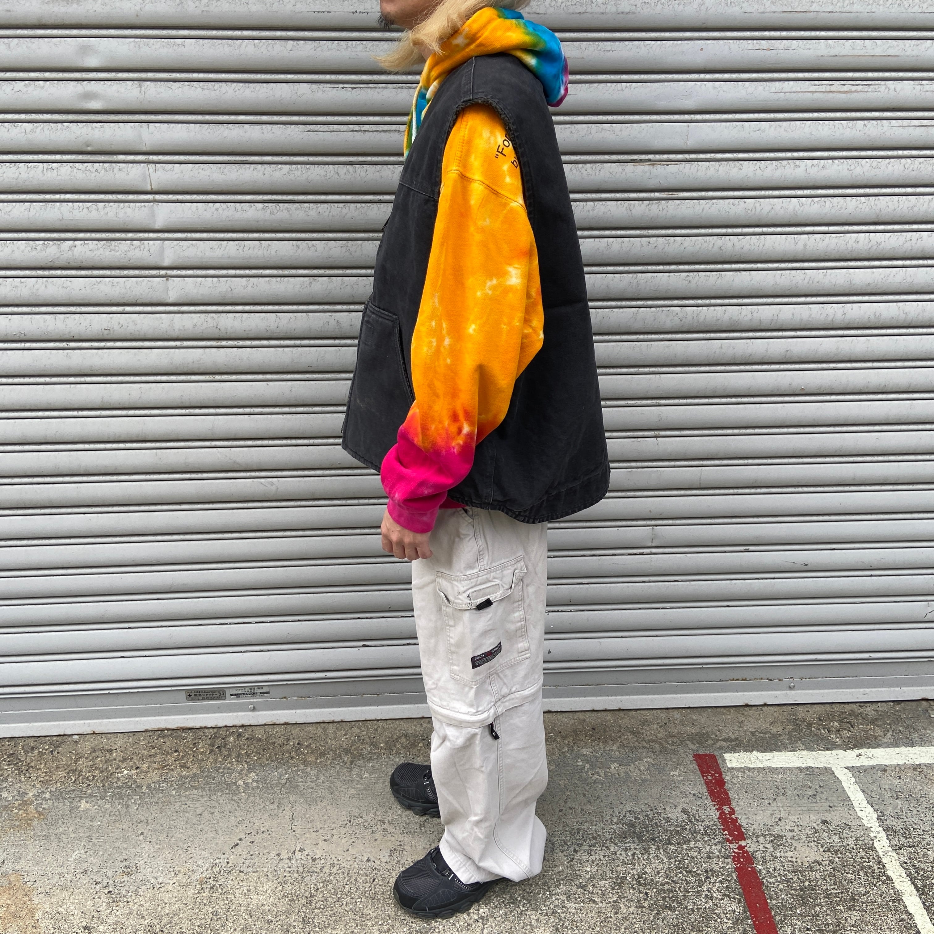 90s carhartt ダックベスト 裏ボア メキシコ製 ブラック 2XL | 古着屋 Uan