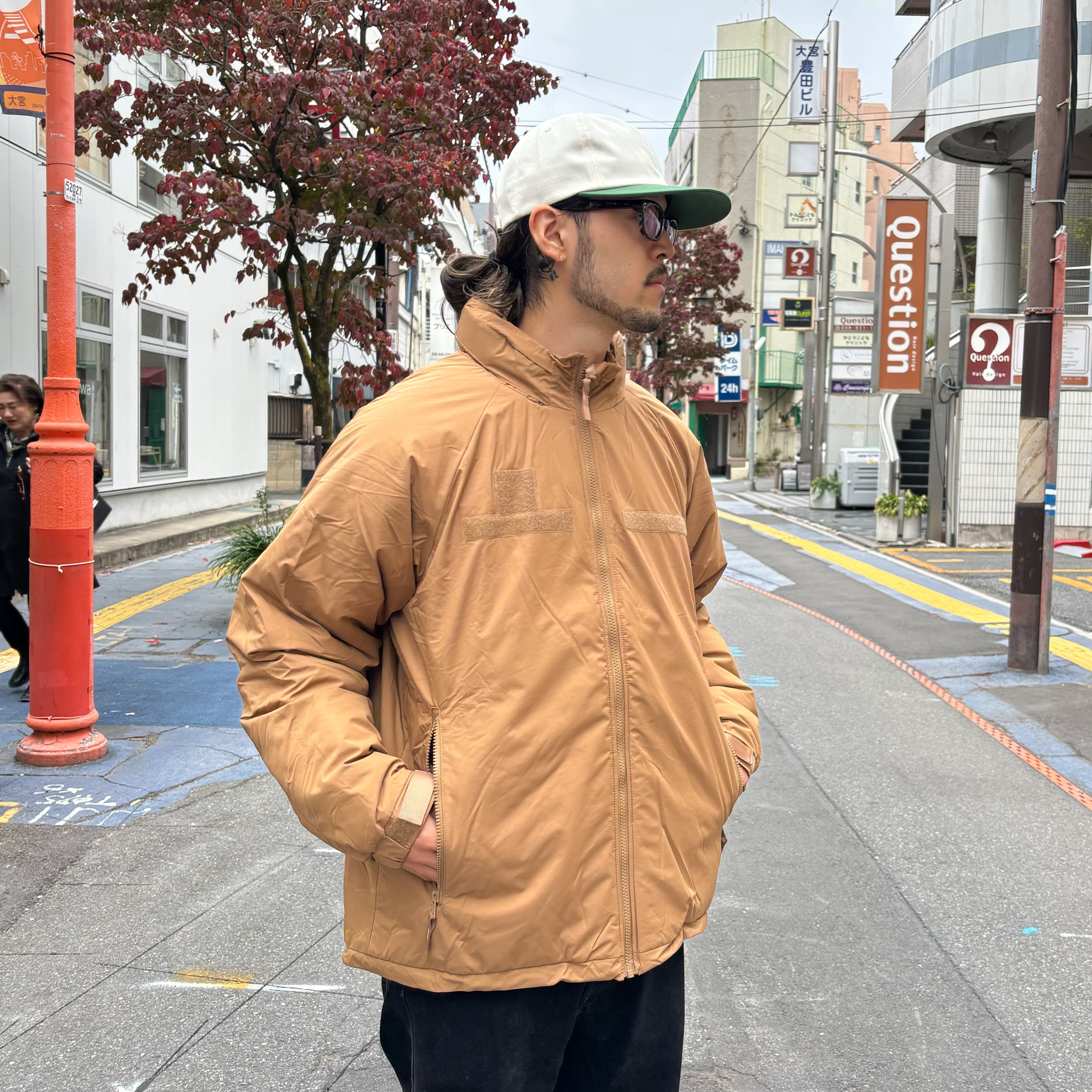 BAF社 ECWCS GEN3 LEVEL7 TYPE PRIMALOFT JACKET ベルクロ付き Coyote