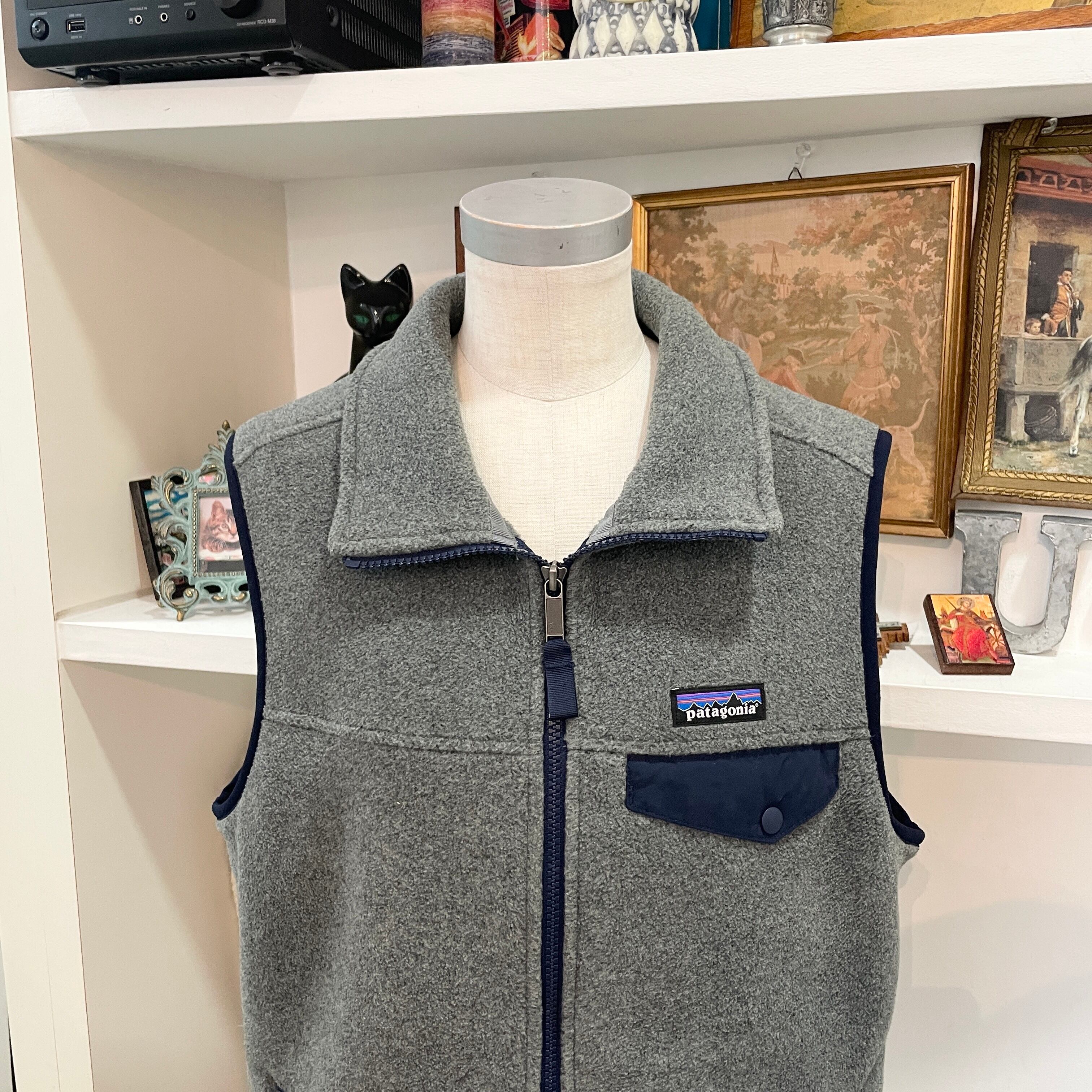 patagonia/synchilla vest/gray/ladies/パタゴニア/シンチラベスト