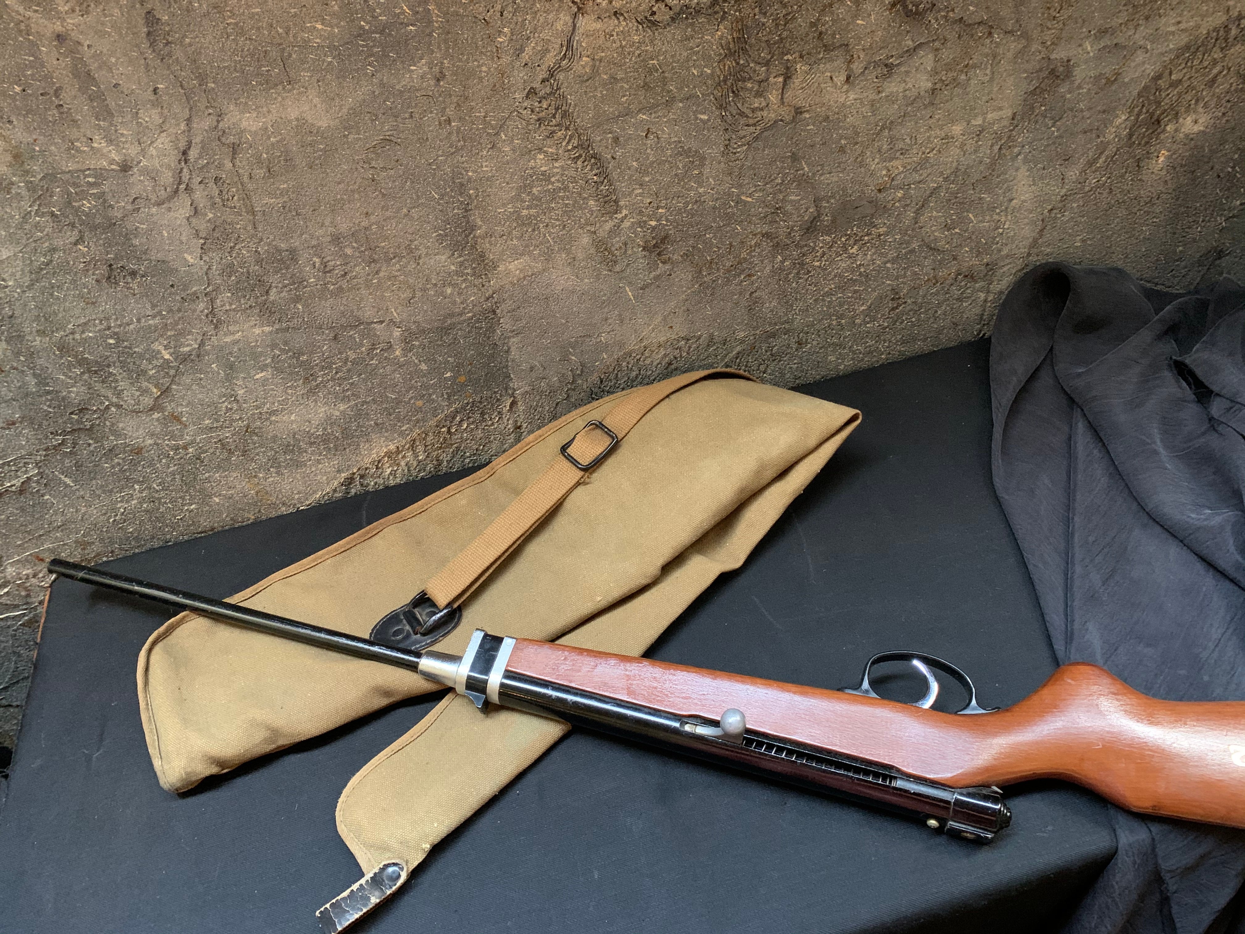 Japan Vinage つづみ弾式 ライフル 銃 BS-52 スポーツ射的 モデルガン