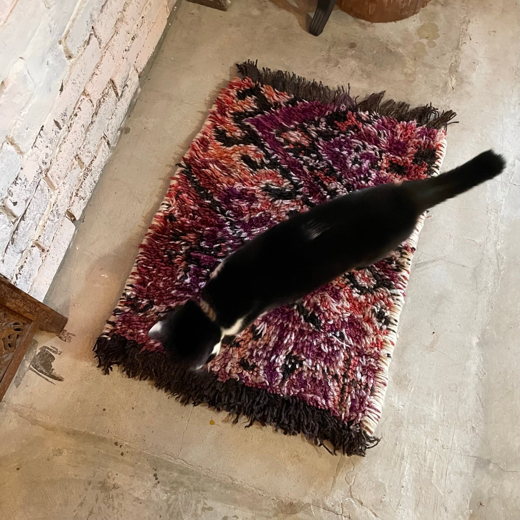 モロッコヴィンテージラグ アジラル 超大判 274×206 モロッコ