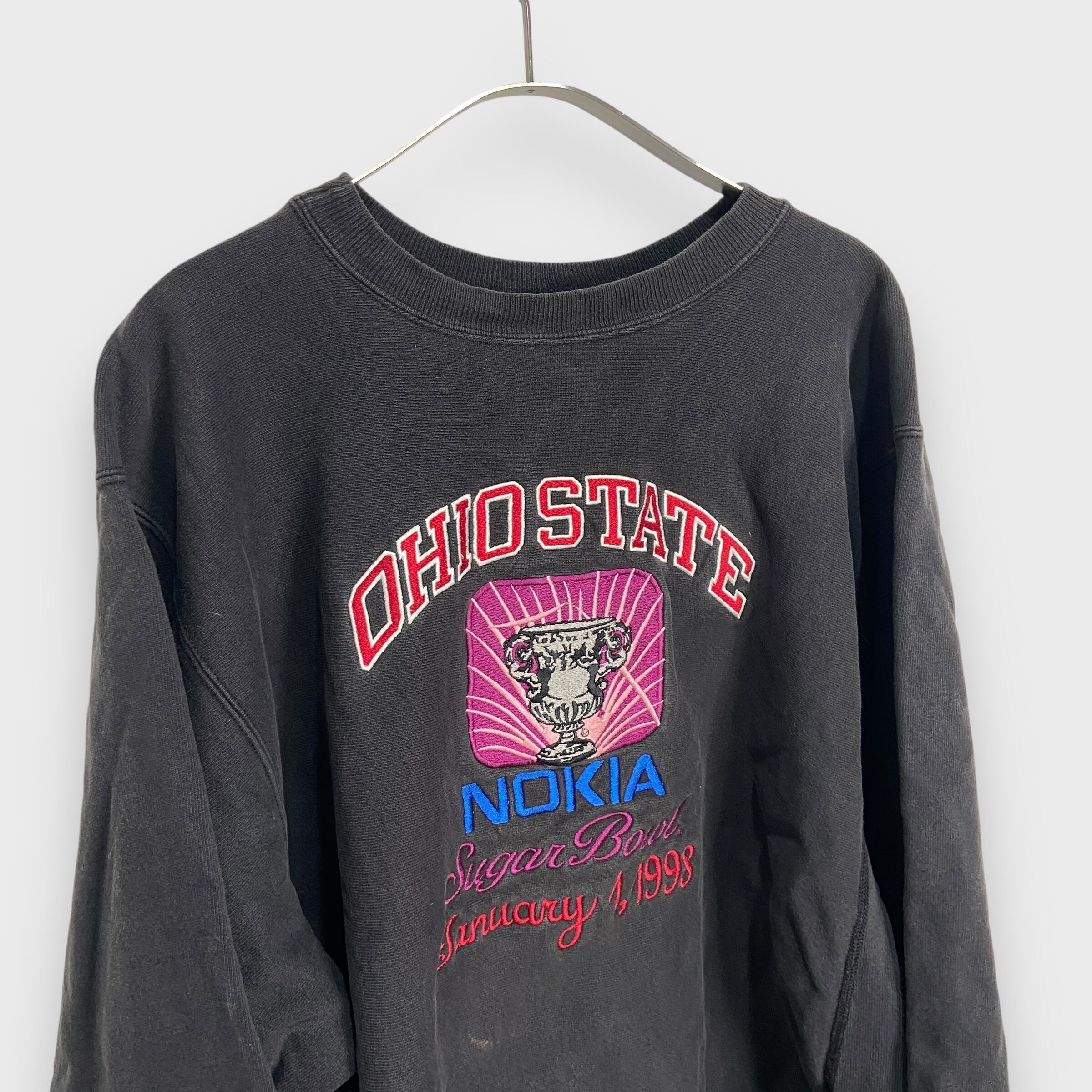 90s チャンピオン メキシコ製 リバースウィーブスウェット カレッジ 黒