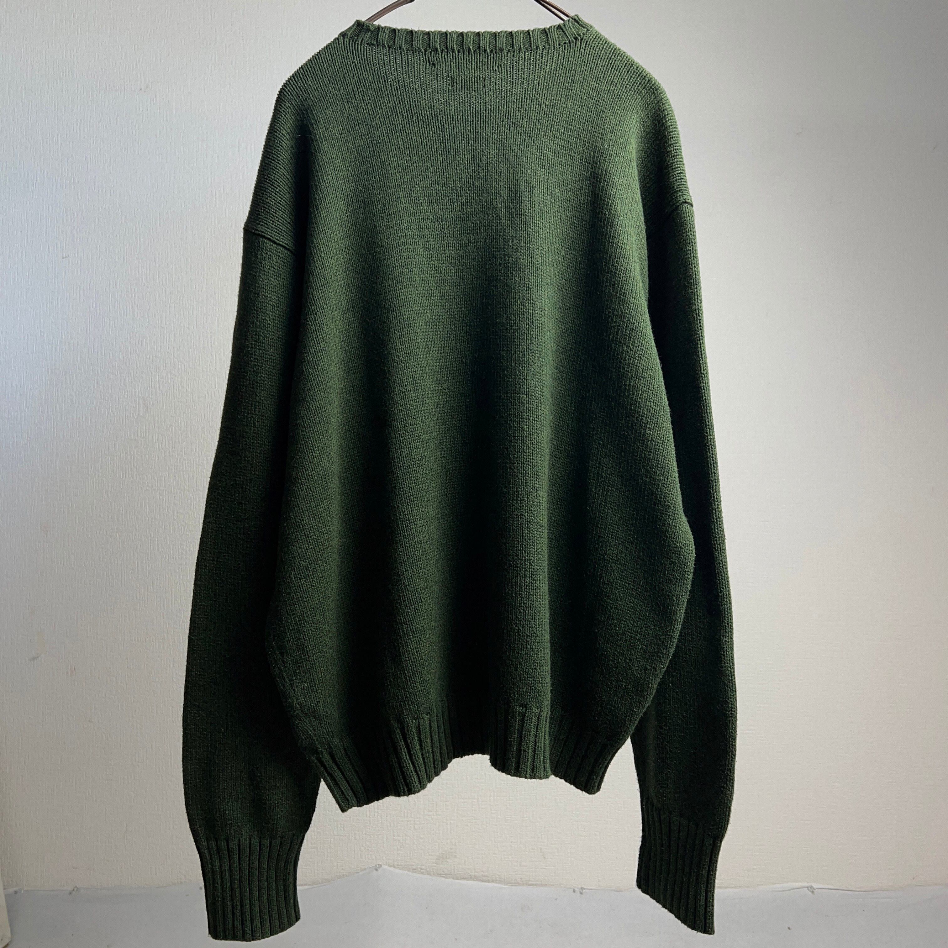 Polo by Ralph Lauren” Cotton Knit Sweater SIZE XL ポロラルフ