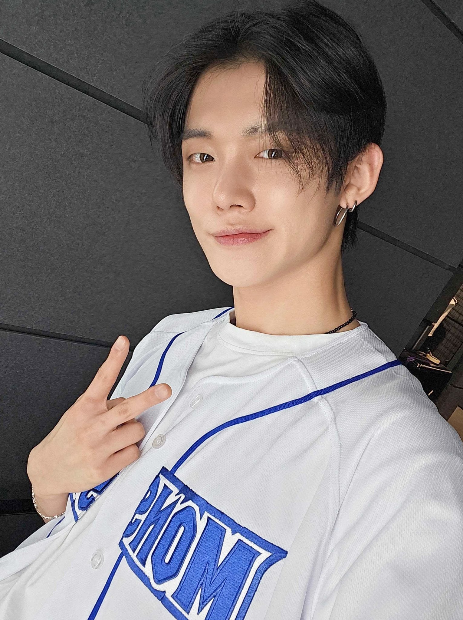 ☆TXT ヨンジュン 着用！！【MOSTER】最強野球 アセンティック ホーム