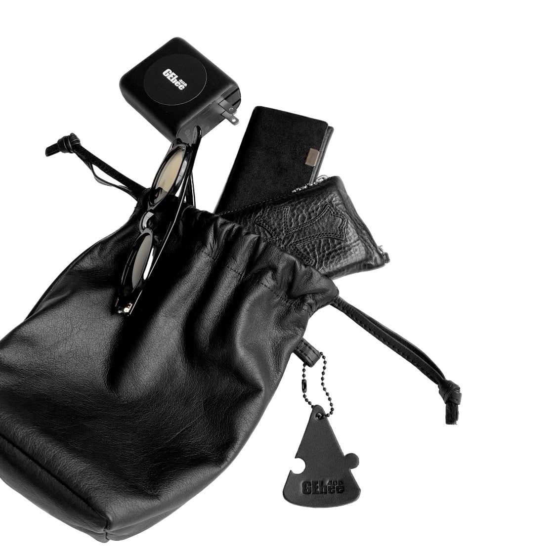 GEbee404 ORIGINAL LEATHER KINCHAKU | GEbee404