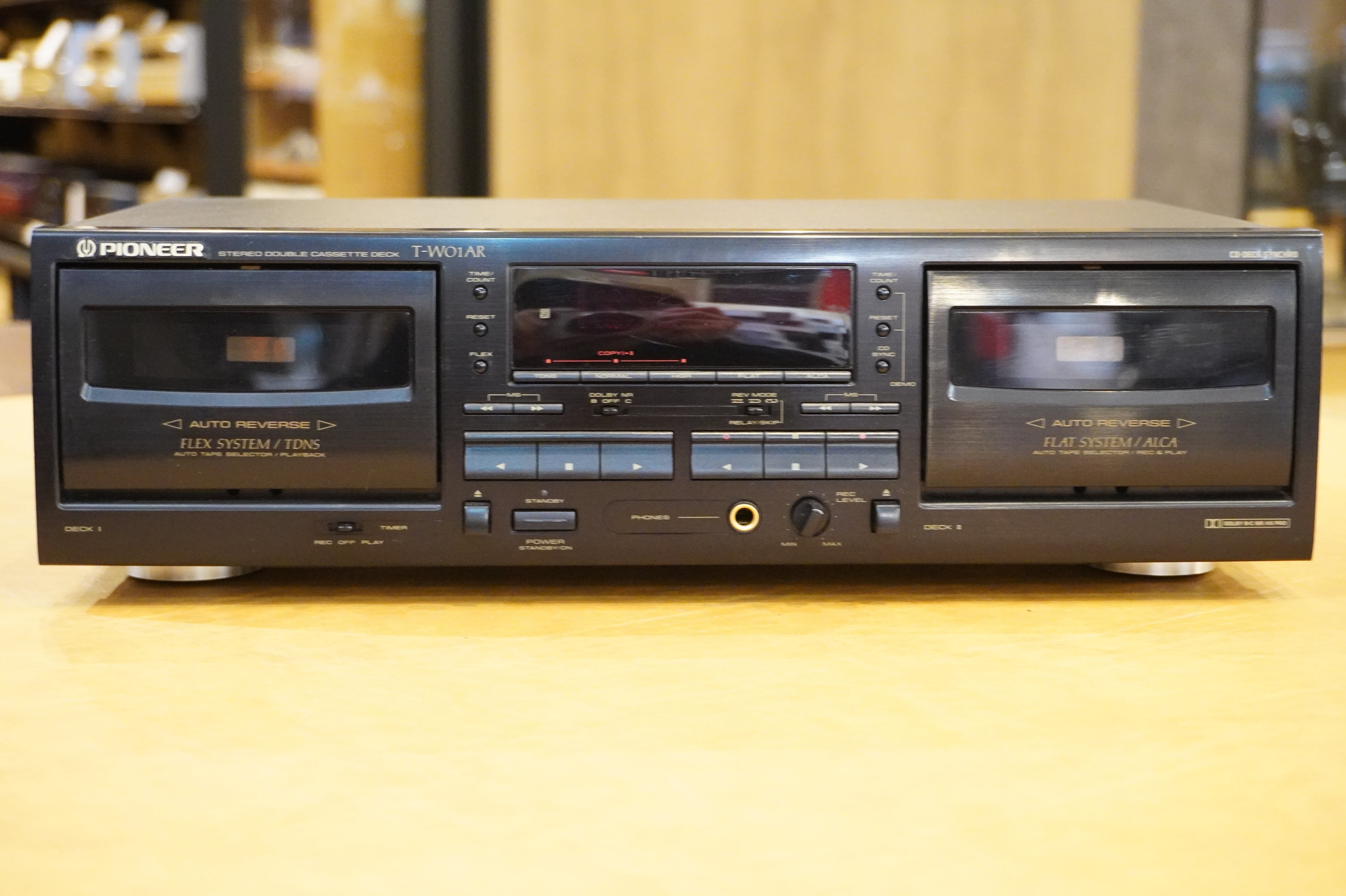 中古品】Pioneer カセットデッキ T-W01AR | babadenki