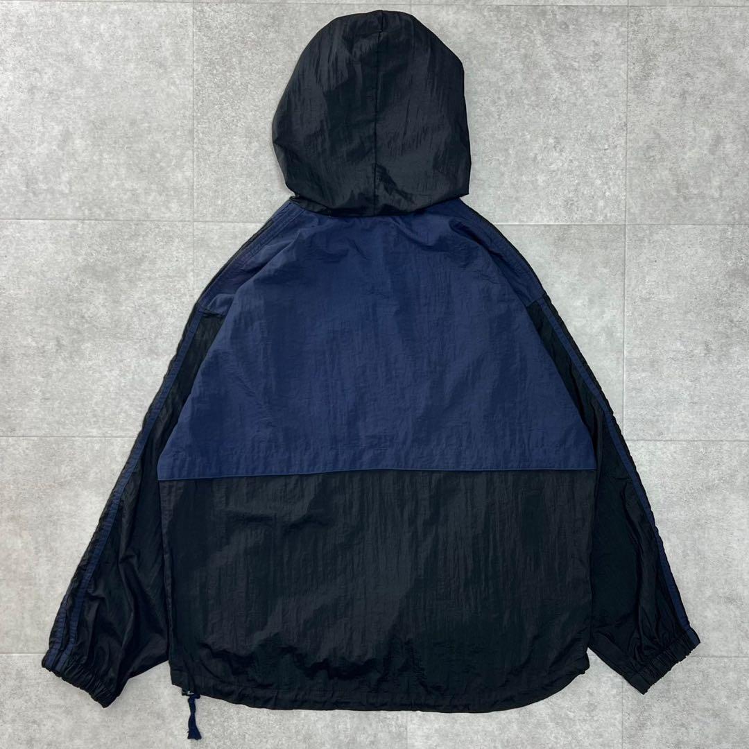 NIKE ナイキ ナイロンジャケット 90s アノラックパーカー ハーフジップ