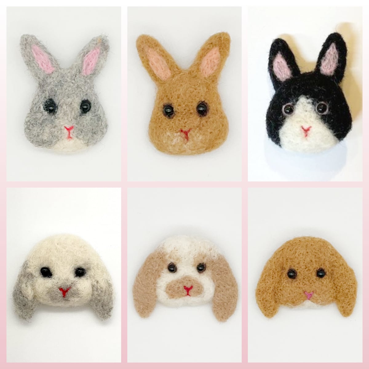 手作り作家さんのウサギの木製おもちゃ 作家さんのうさぎ スモール