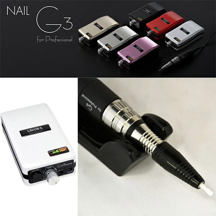 ウラワG3ネイルマシーン ホワイト 充電コード無し 本体のみ ネイル