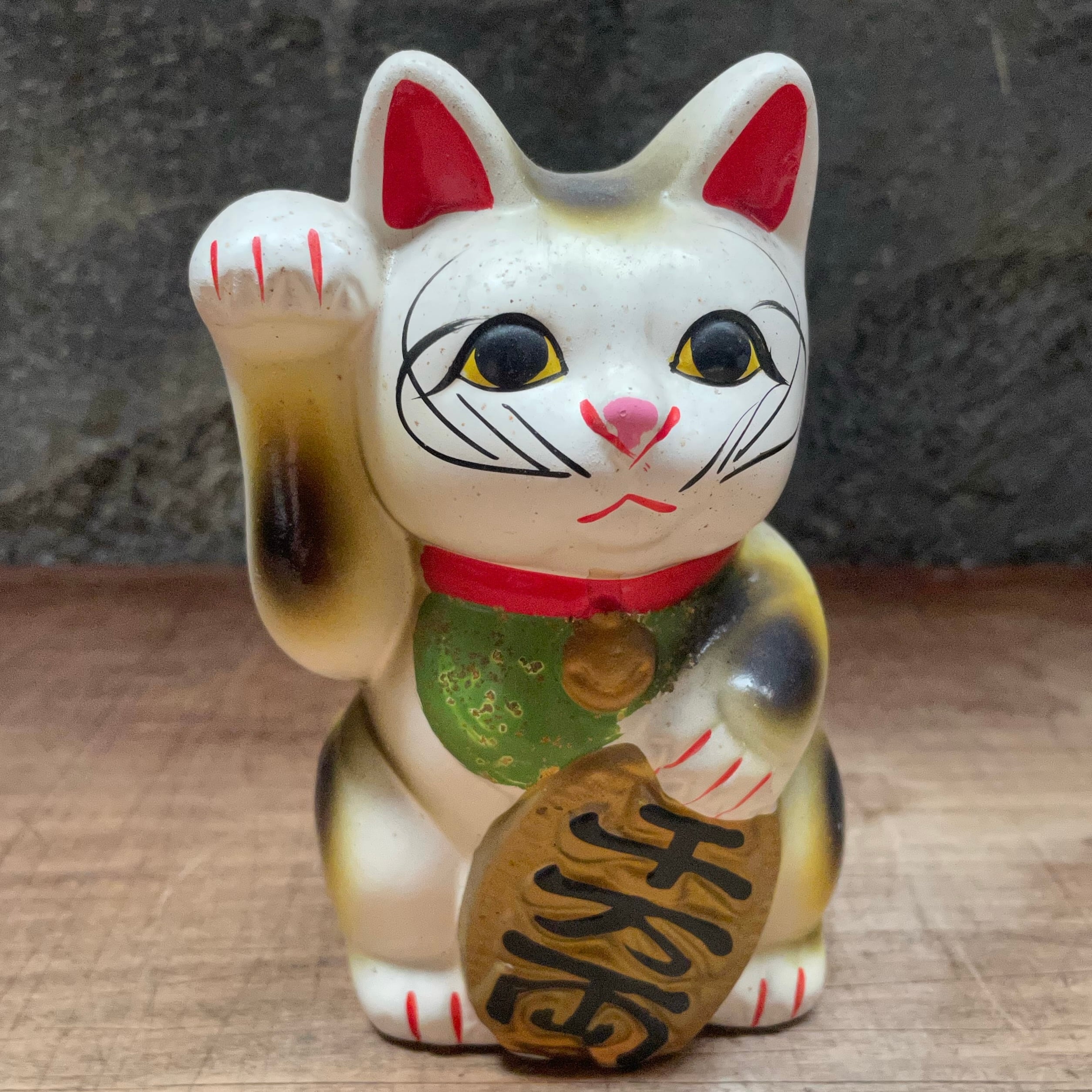 Japan Vintage 招き猫 貯金箱 アンティーク 骨董 ヴィンテージ レトロ