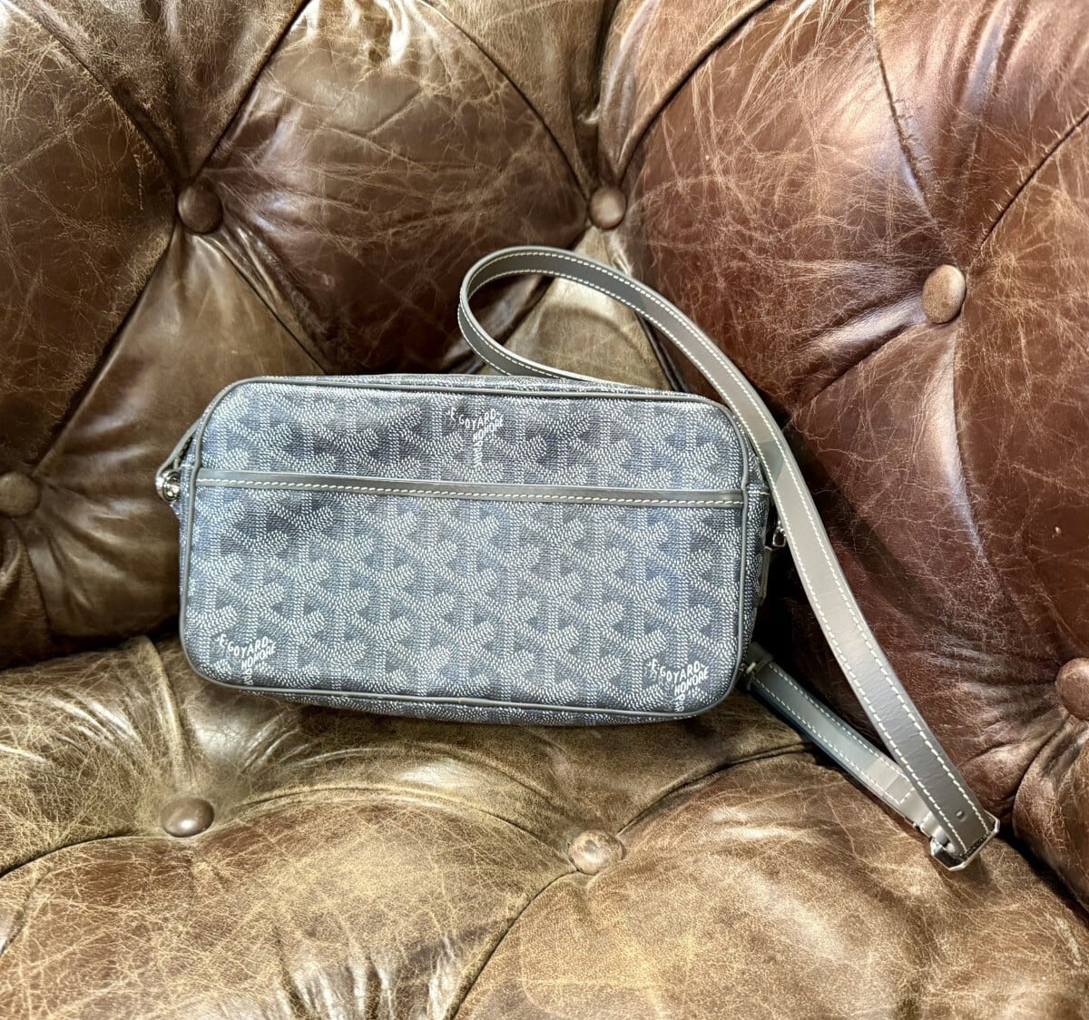 GOYARD】ゴヤール カップヴェールPM ショルダーバッグ（グレー