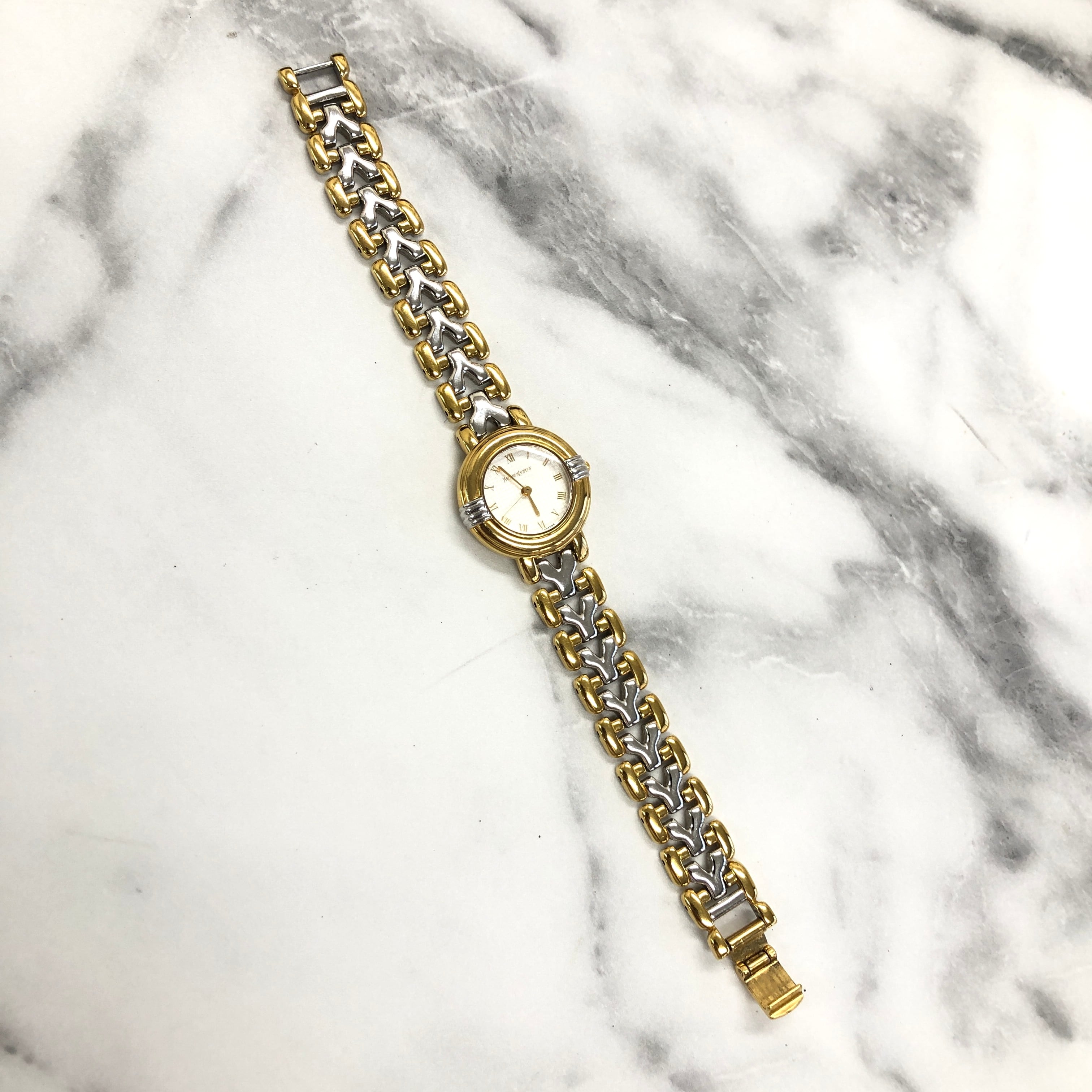 Yves Saint Laurent イヴサンローラン YSL クオーツ アナログ