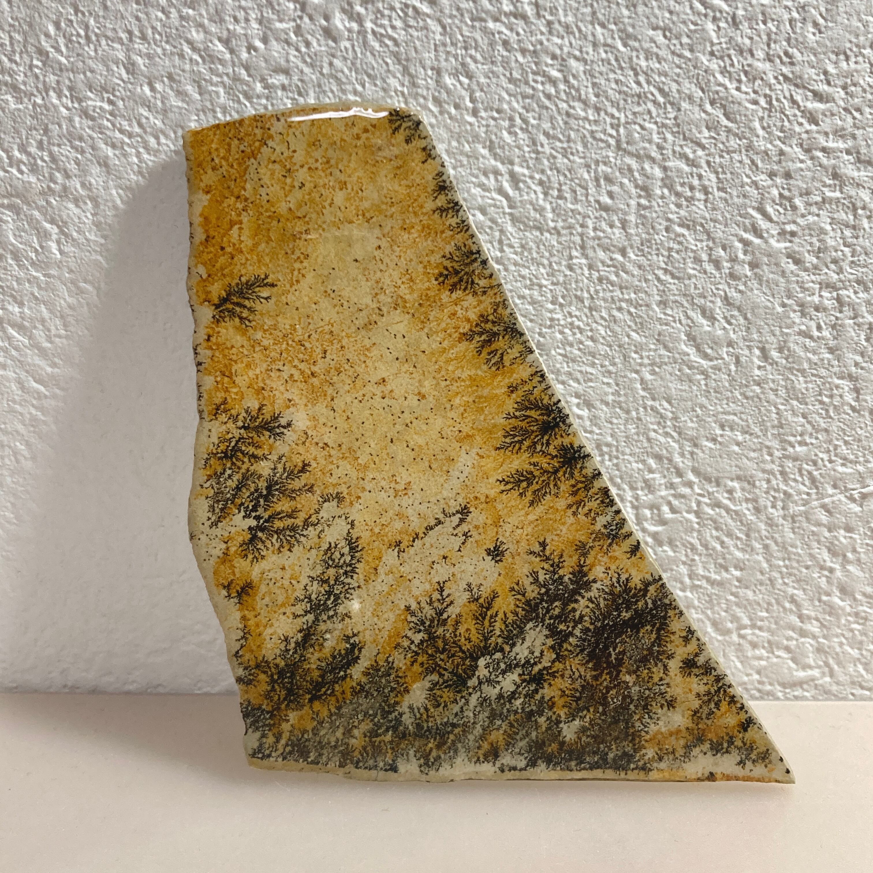 デンドライト 49 樹枝状結晶 忍石 プレート | Hanamomo-stone