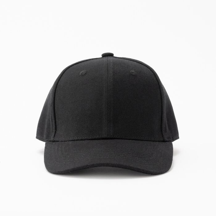 シンプルキャップ(ブラック) | かめのおうちストア