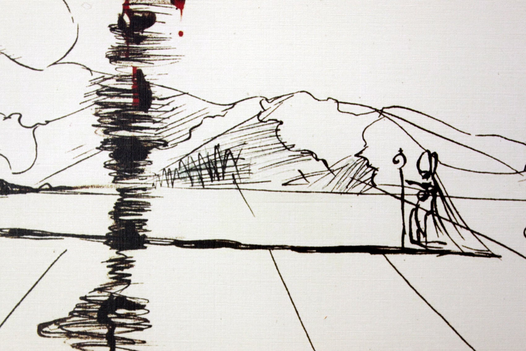 サルバドール ダリ「騎士(シュバリエ)」額縁4色選択可能 作品証明書