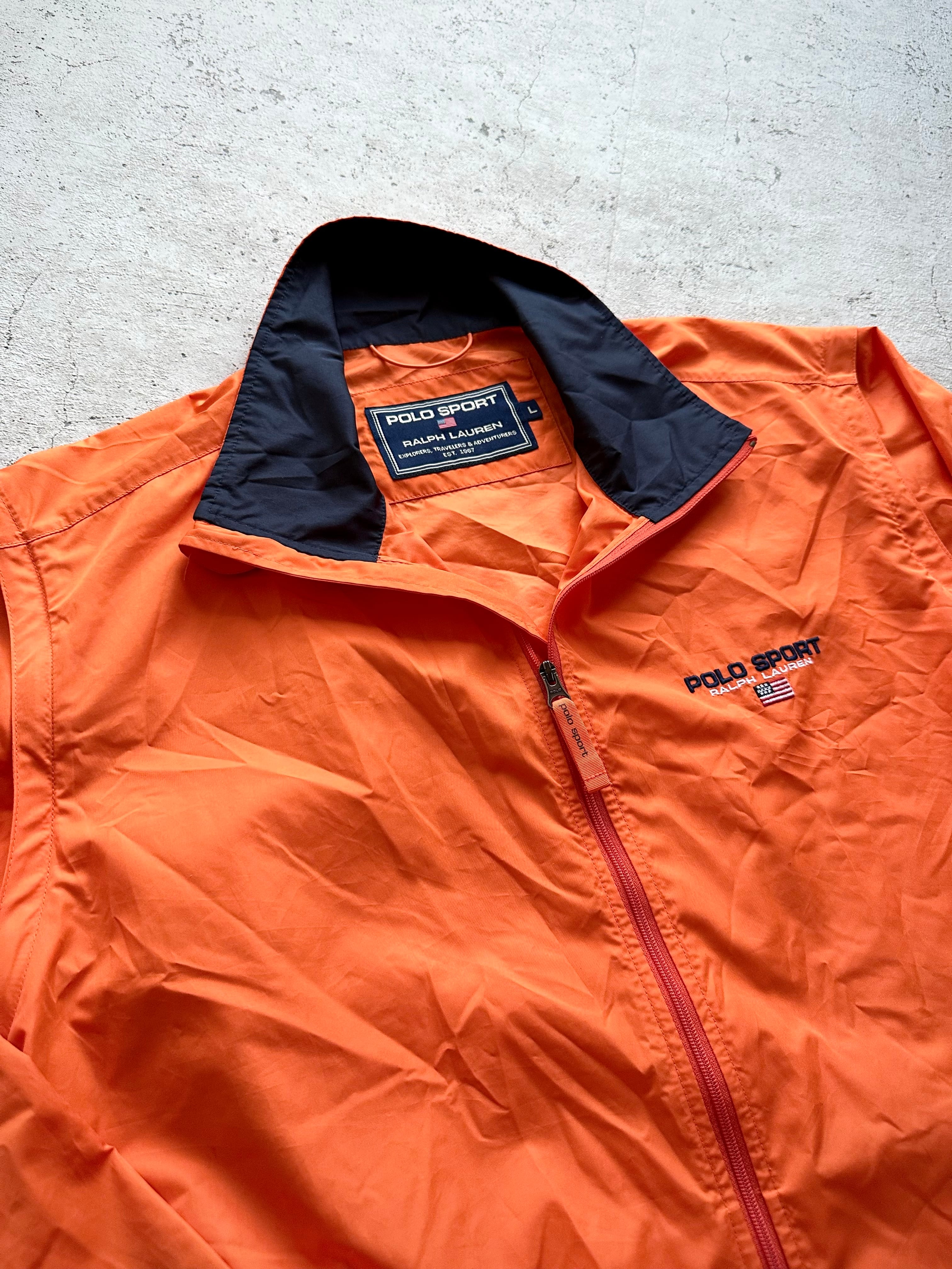 POLO SPORT - RALPH LAUREN / 2WAY NYLON JACKET OLD VINTAGE ポロ