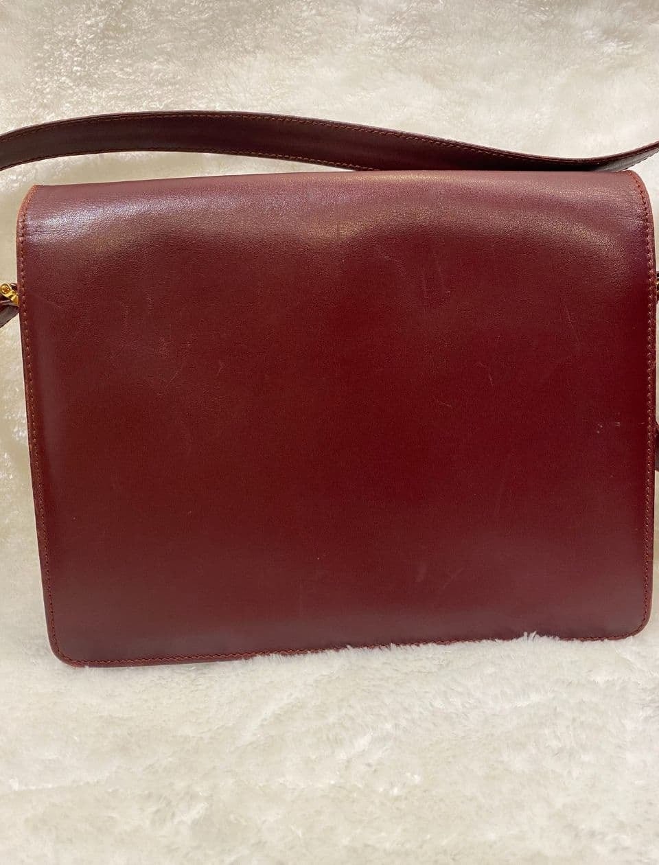 Cartier カルティエ マストライン ボルドー ショルダーバッグ マスト