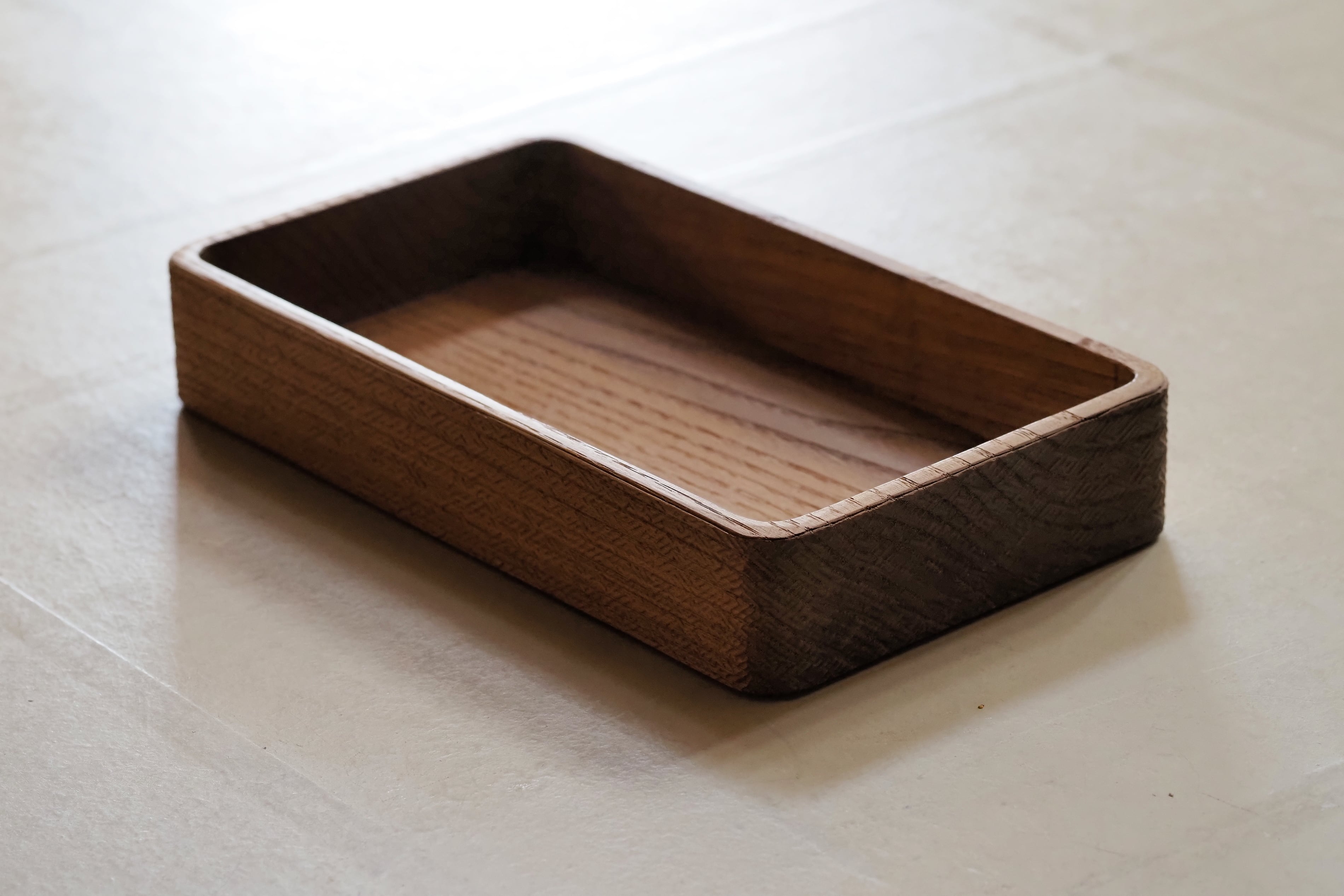 富井貴志さん くり抜き全面彫りのバターケース 富井貴志さん くり抜き