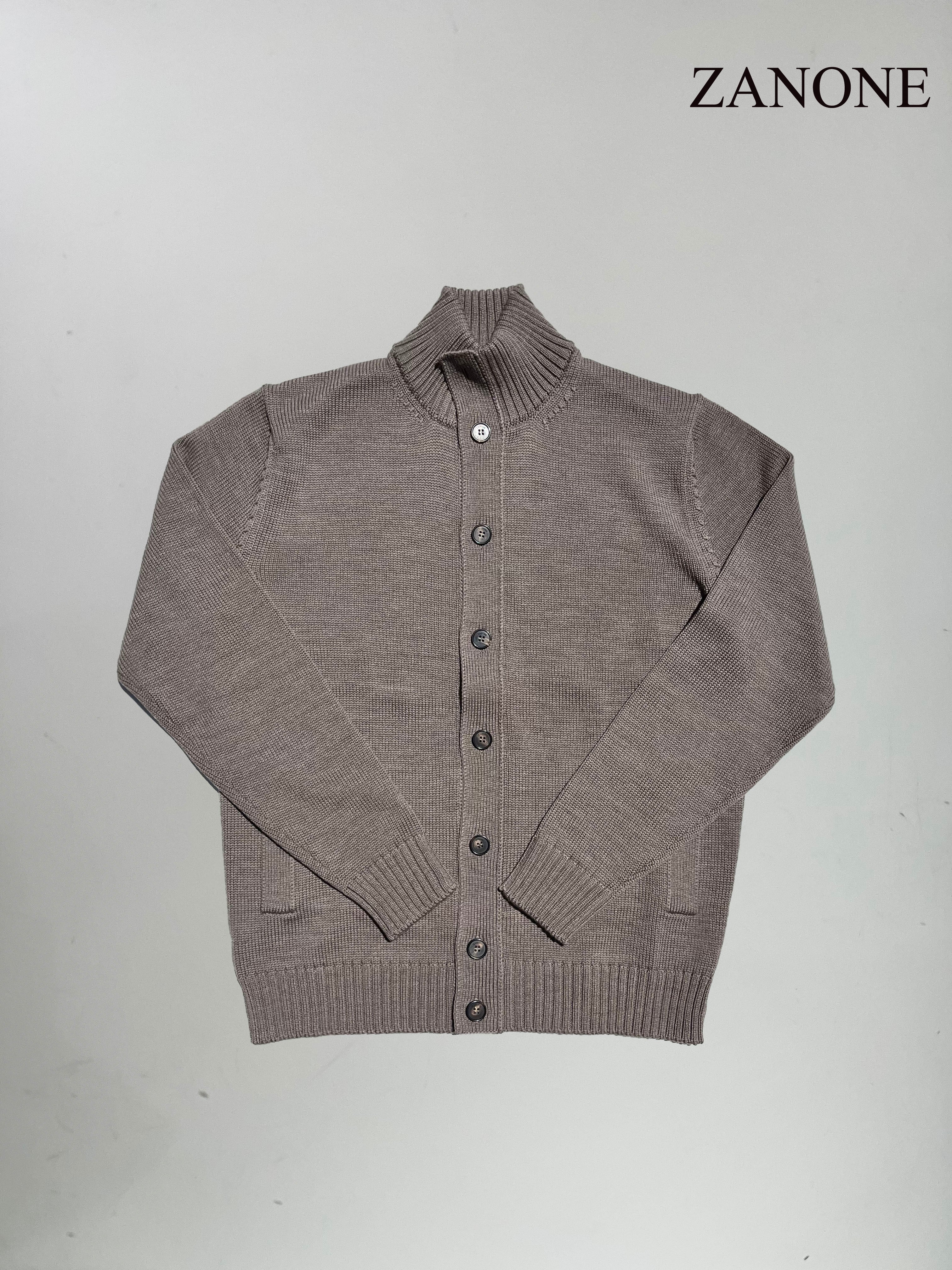 ZANONE（ザノーネ）CHIOTO（キョート）5ゲージ スタンドカラーニット