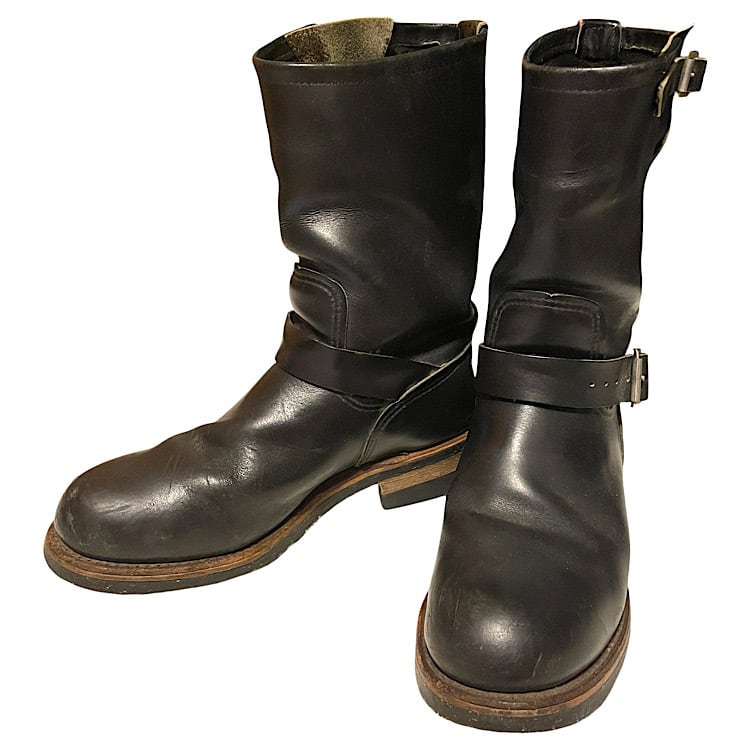 90s RED WING PT91 2268 エンジニアブーツ 後期刺繍タグ US7 USA製