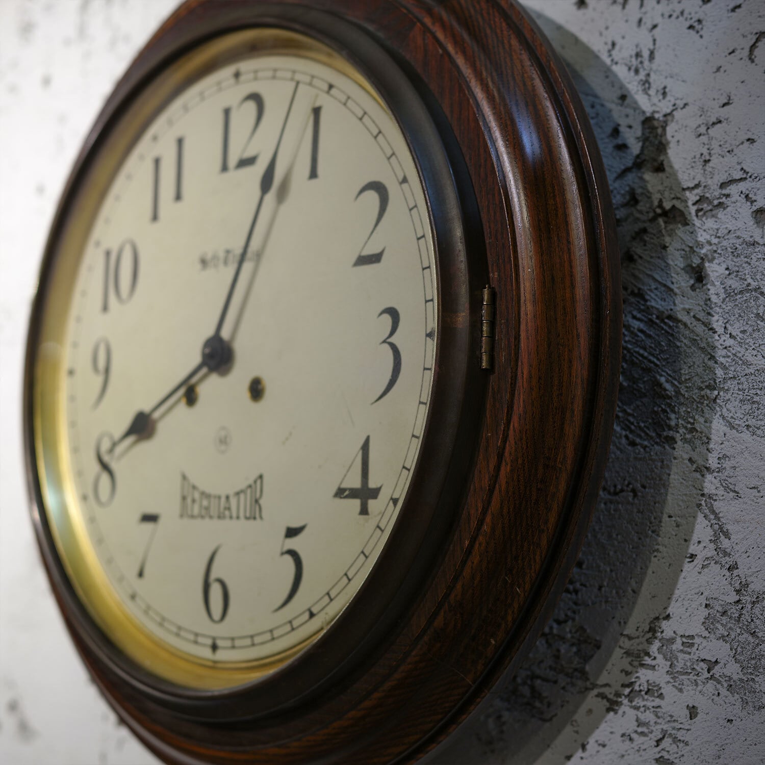 アナログ時計 壁掛け ゼンマイ式 セストーマス SETH THOMAS Regulator