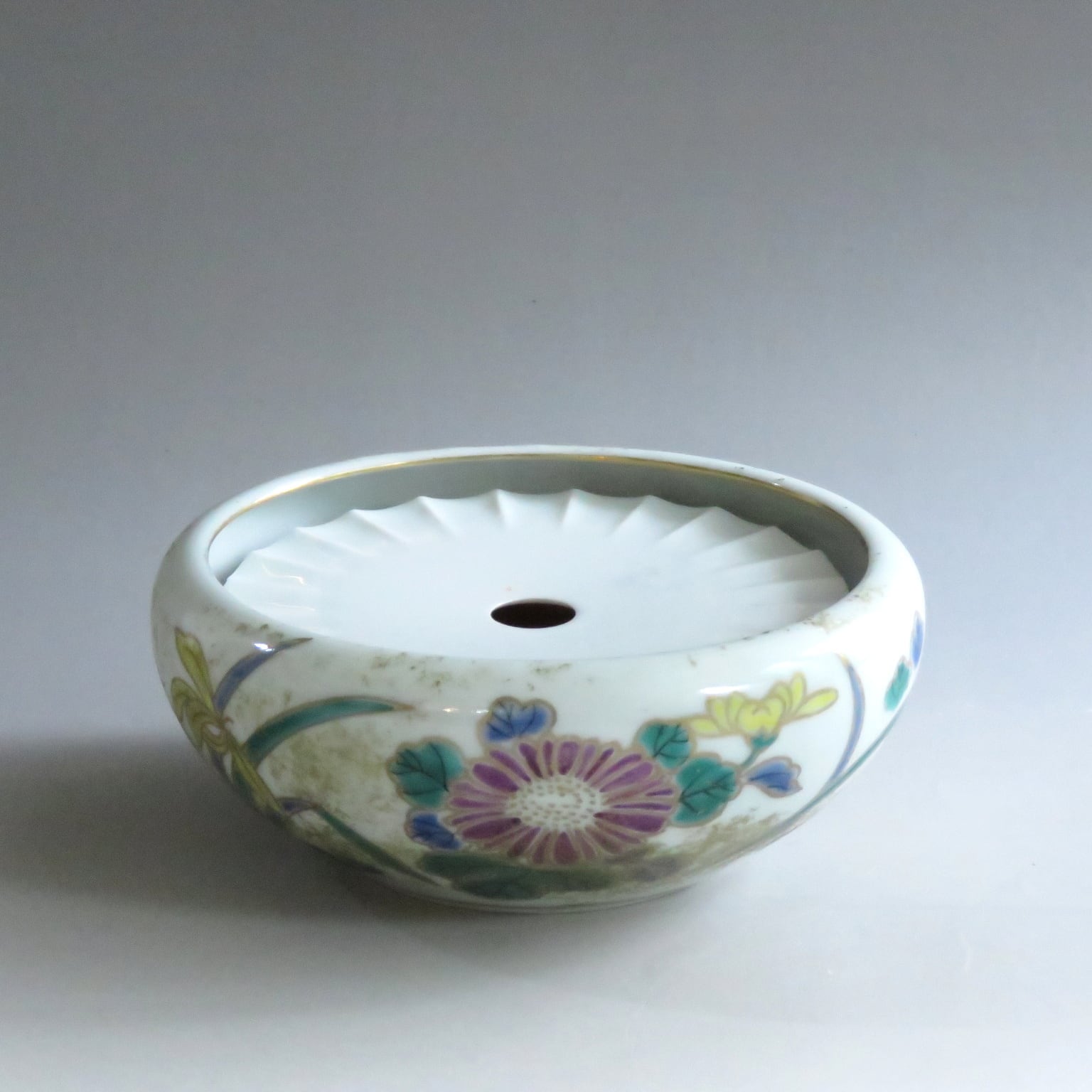 今橋貴古 京都 清水焼 色絵金彩四君子文 見立て茶盤 dby9862-i | こが