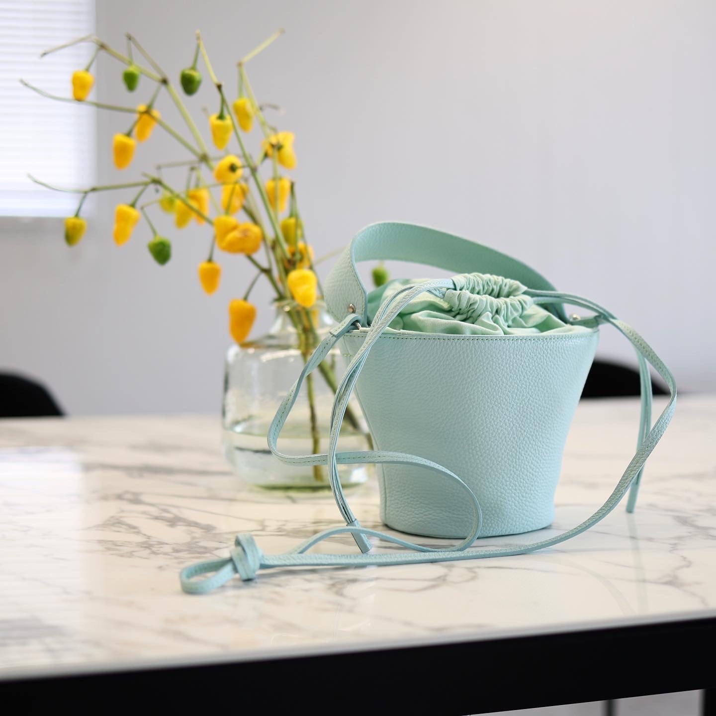 Pottery Bag/AQUA | ayako