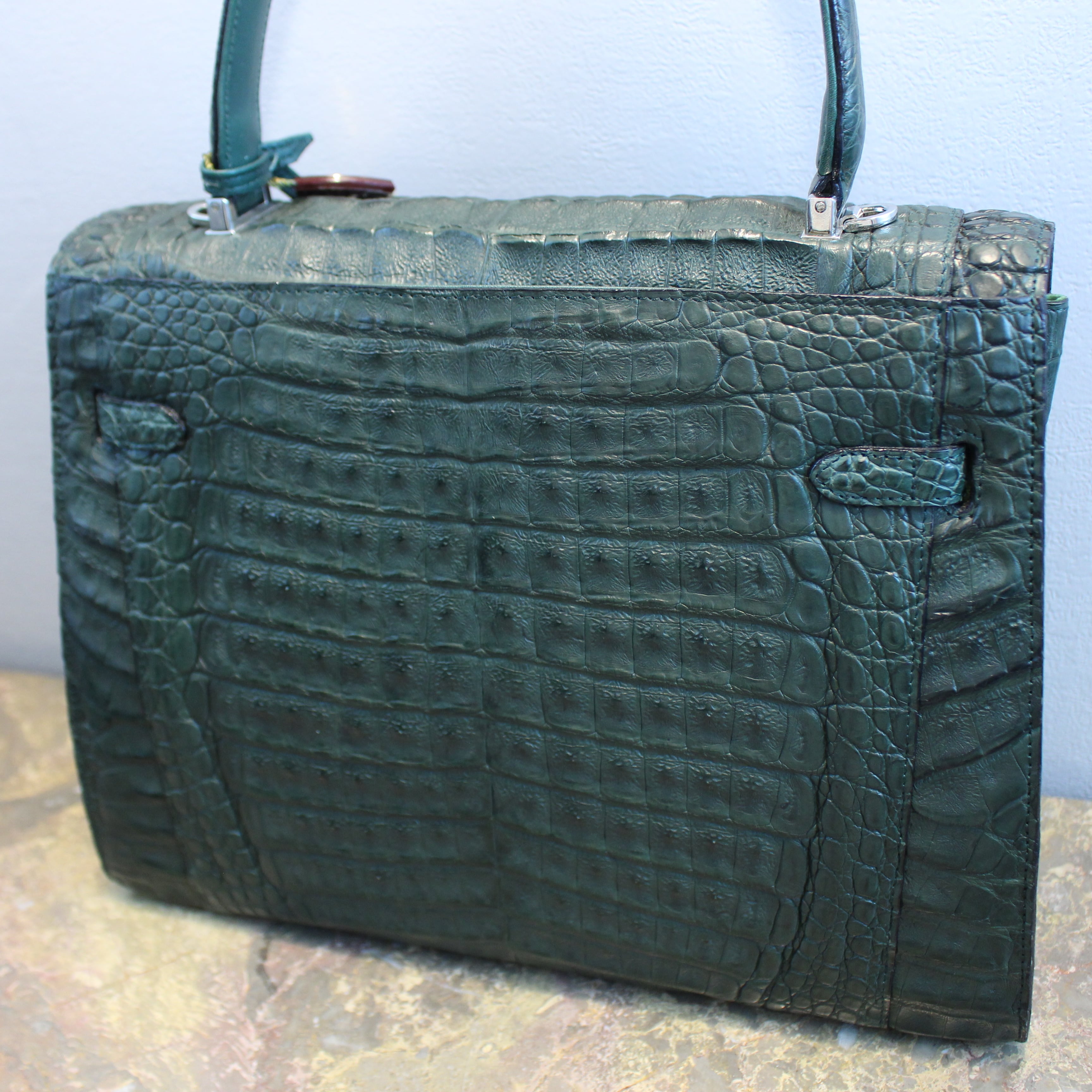 FURDI JRA MARC CROCODILE LEATHER 2WAY SHOULDER BAG/ファルディJRA